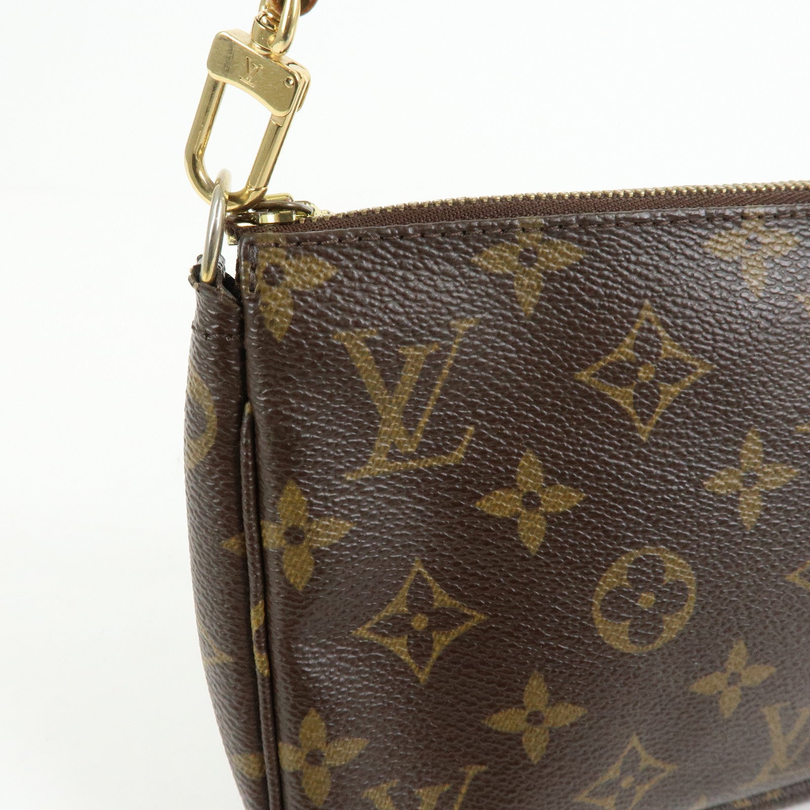 Louis Vuitton Monogram Pochette Accessoires Pouch Hand Bag M51980