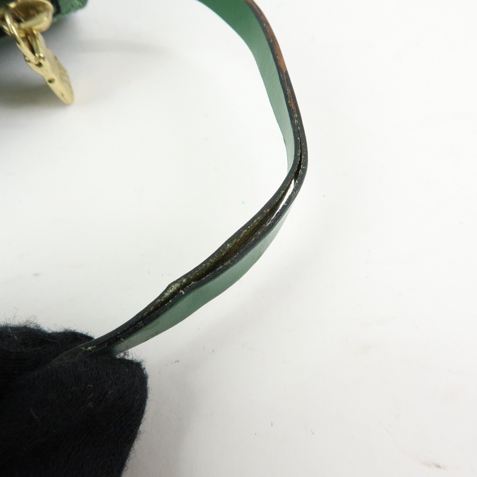 Louis Vuitton Epi Set of 3 Leather Soufflot Pouch Borneo Green Noir