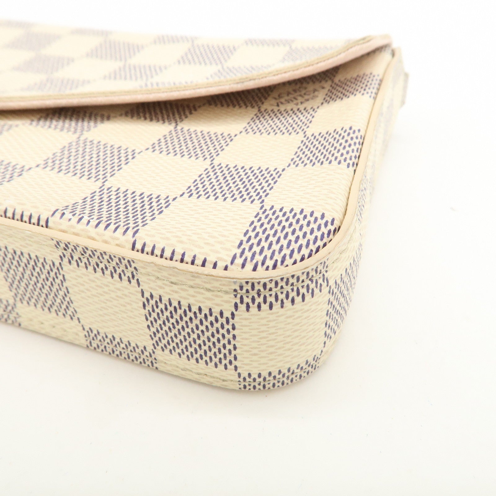 Louis Vuitton Damier Pochette Felicie Chain Shoulder Bag N63106