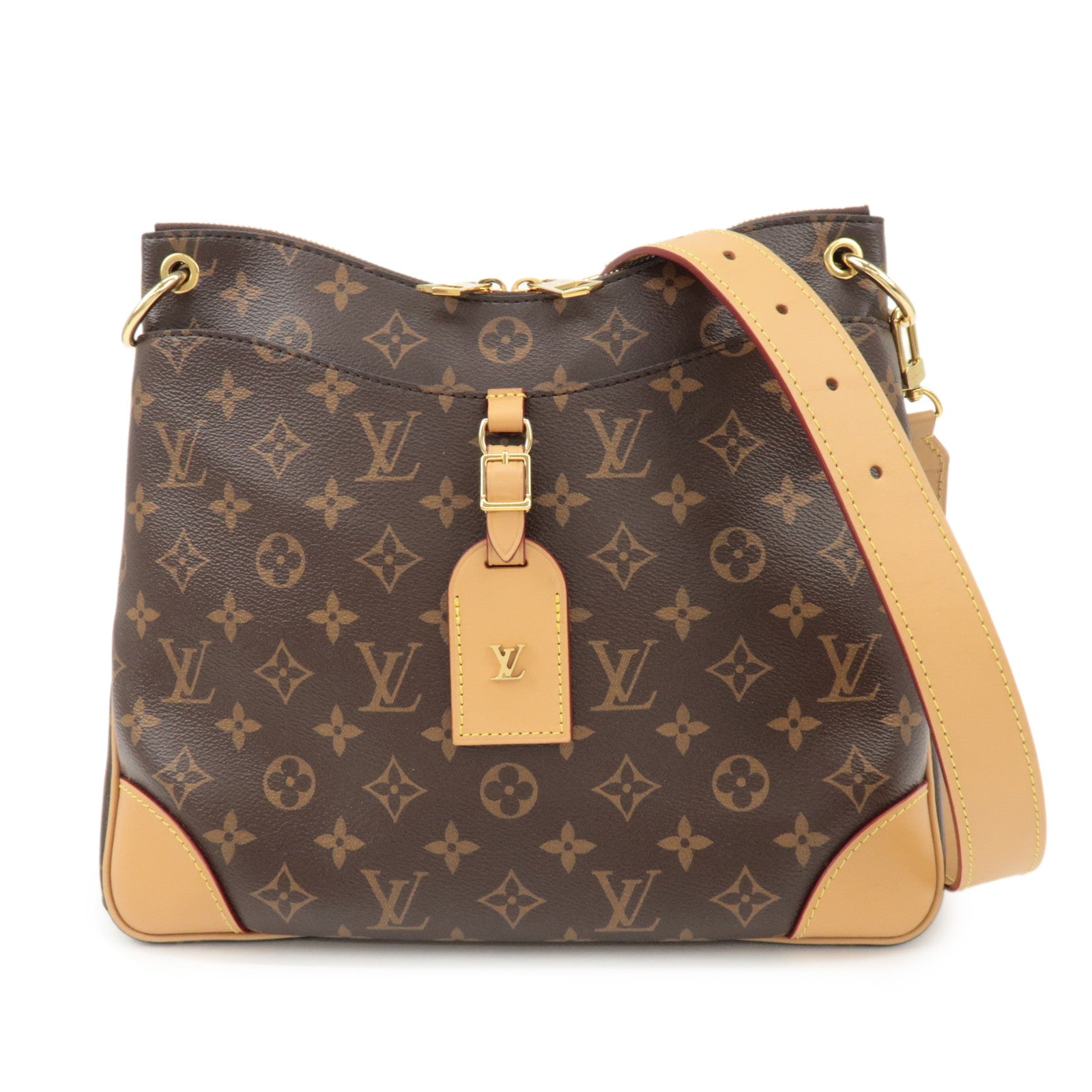 Louis Vuitton Monogram Odeon NM MM Crossbody Bag M45355 Used