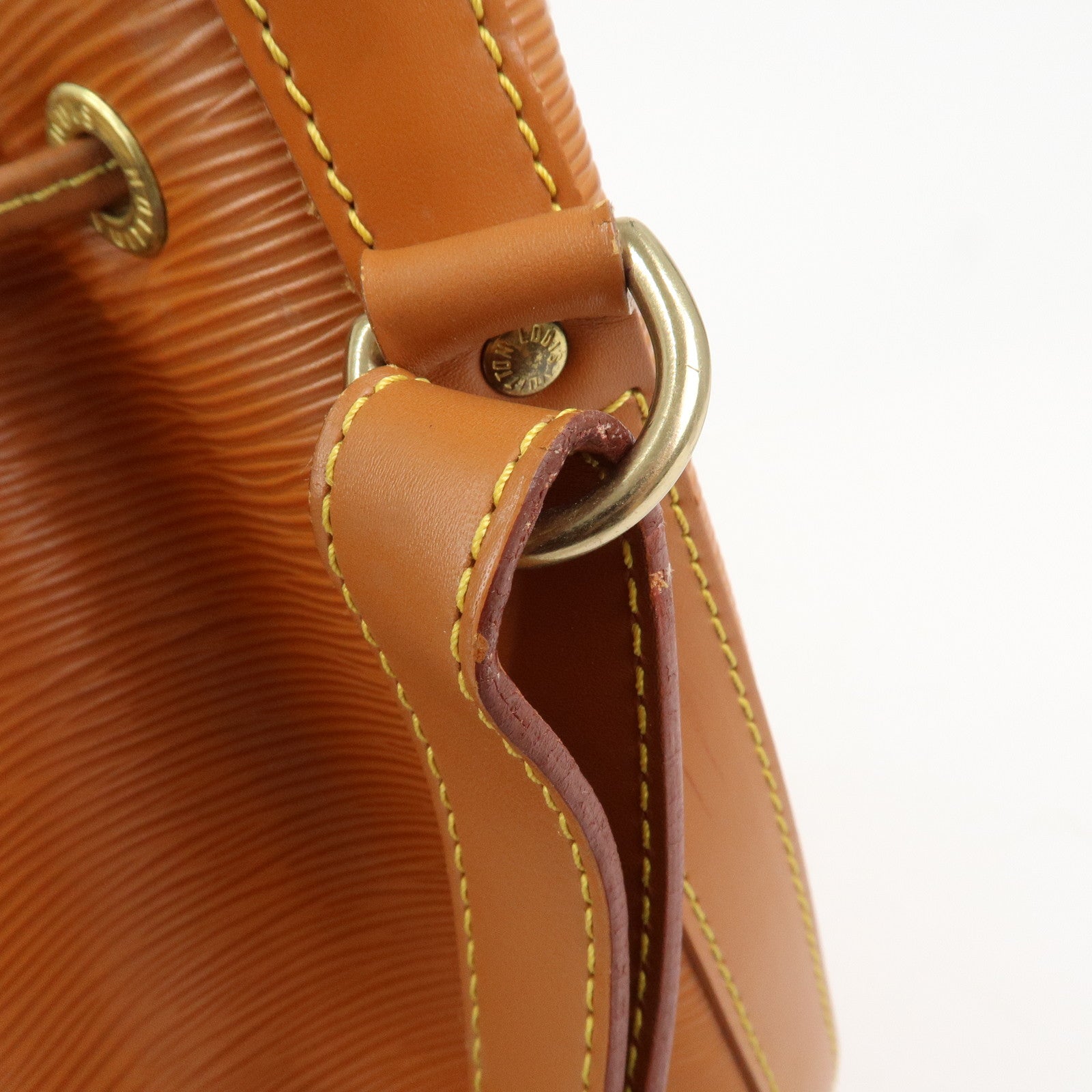 Louis Vuitton Epi Leather Petit Noe Shoulder Bag Zipang Gold M44108