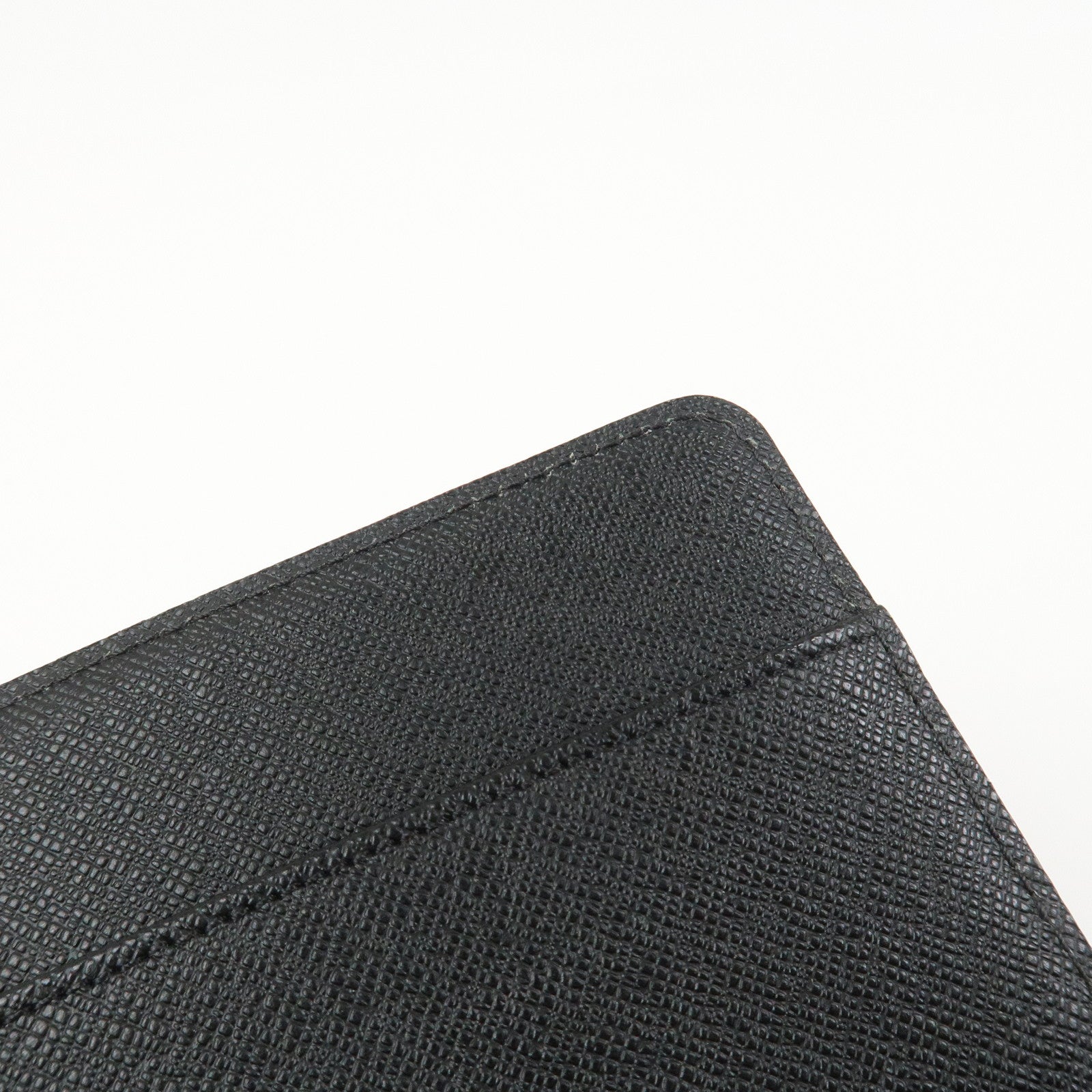 Louis Vuitton Epi Agenda MM Planner Cover Noir Black R20042