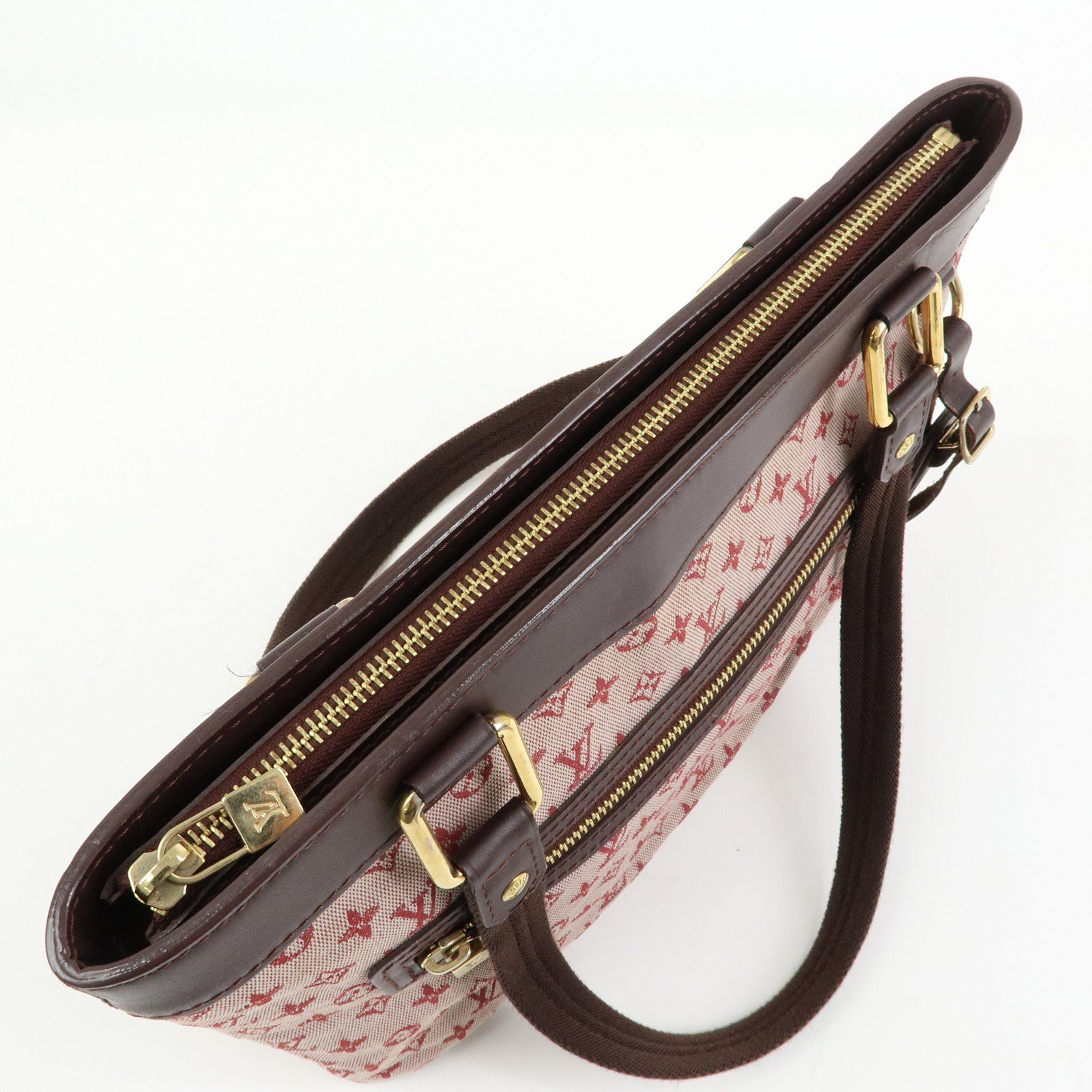 Louis Vuitton Monogram Mini Lucille PM Hand Bag Cerise M92678