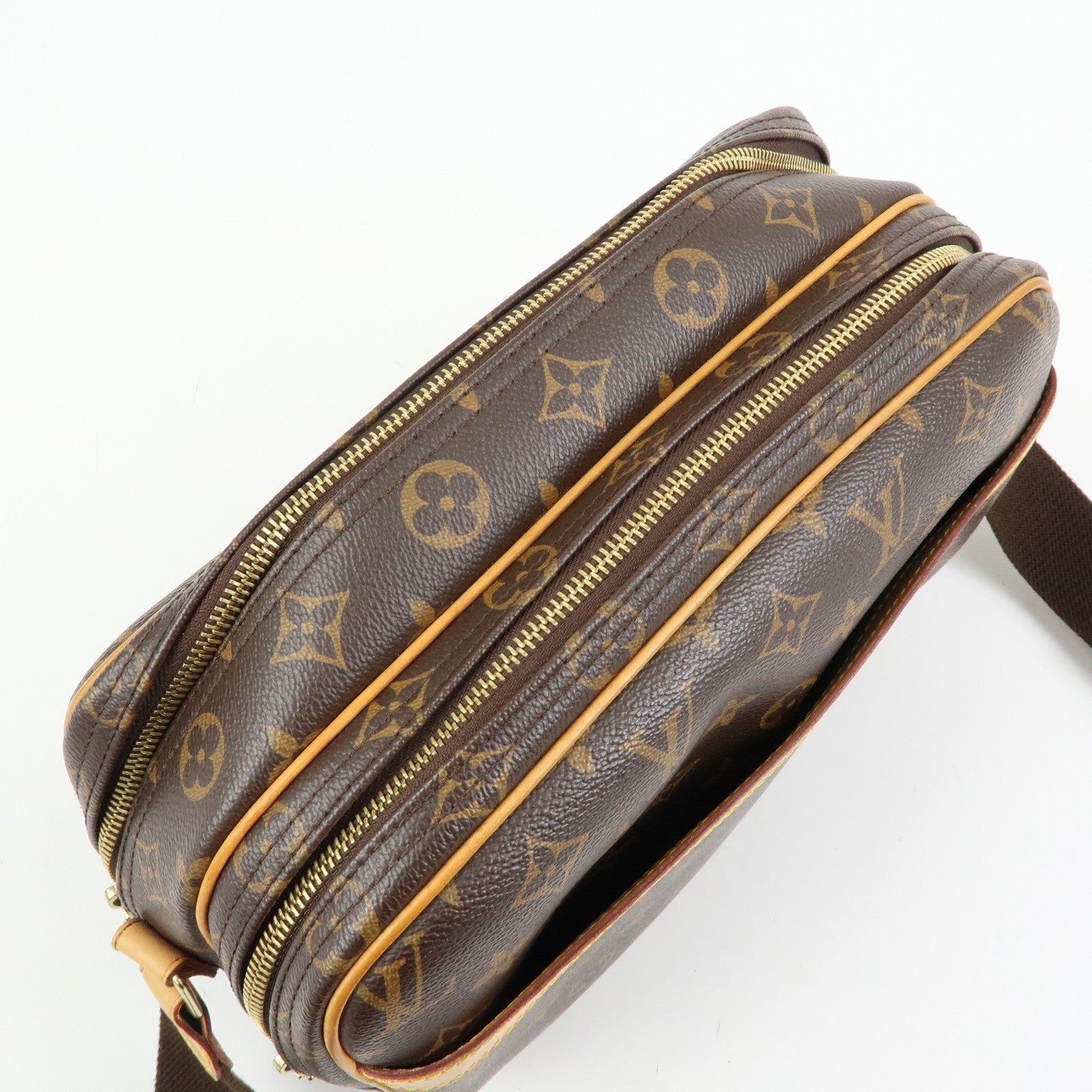 Louis Vuitton Monogram Reporter PM Shoulder Crossbody Bag M45254