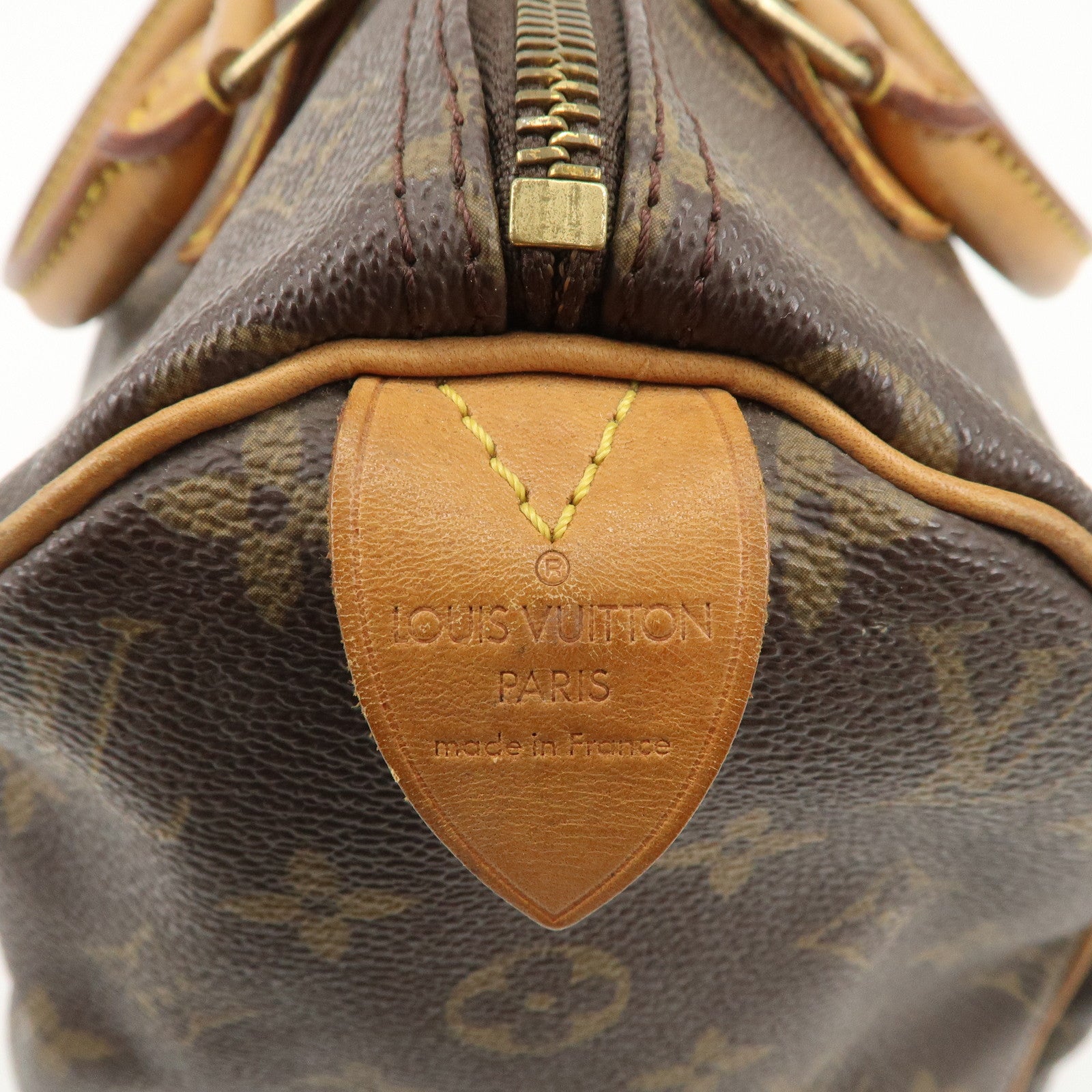 Louis Vuitton Monogram Speedy 30 Hand Bag Boston Bag M41526 Used