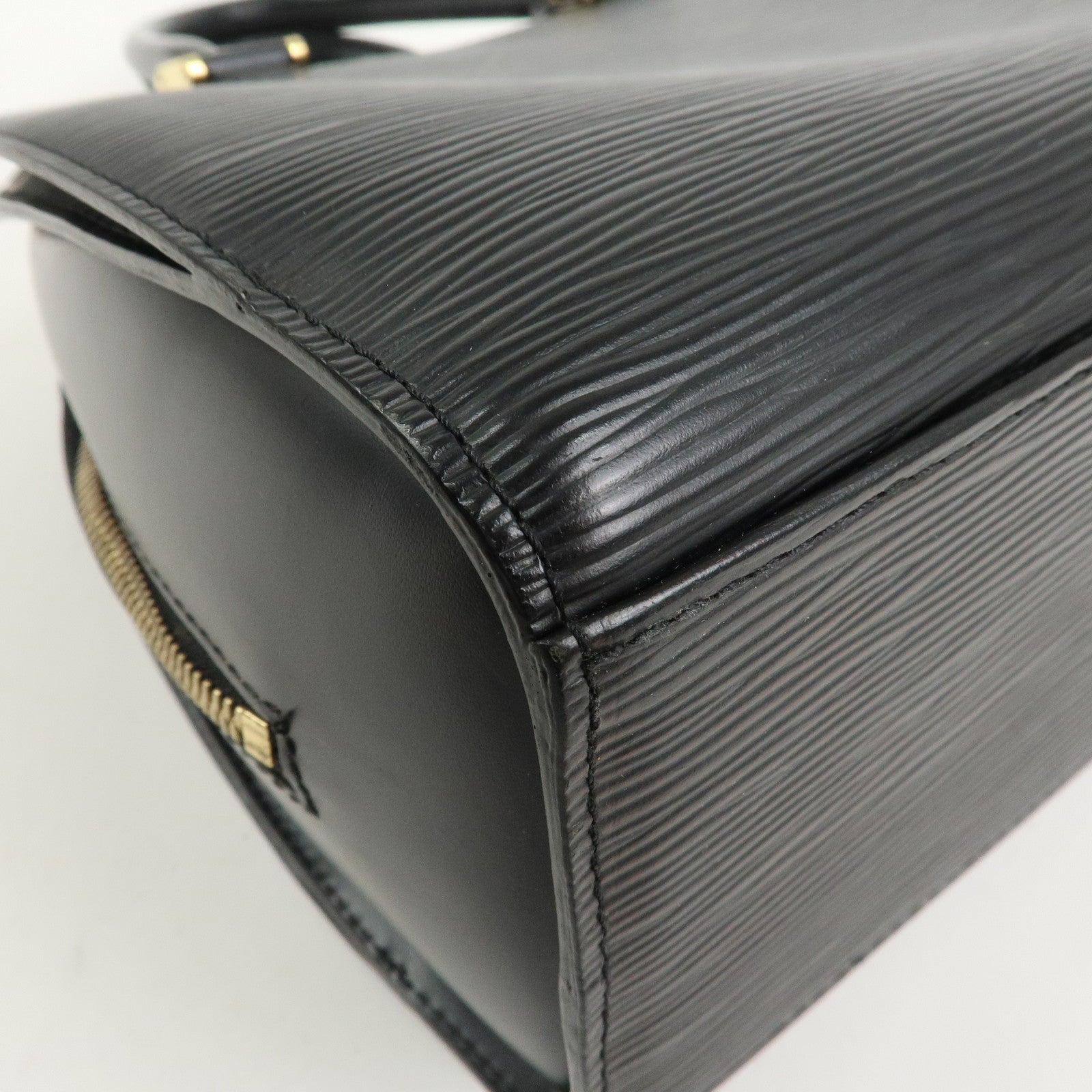 Louis Vuitton Epi Leather Pont Neuf Hand Bag Noir M52052