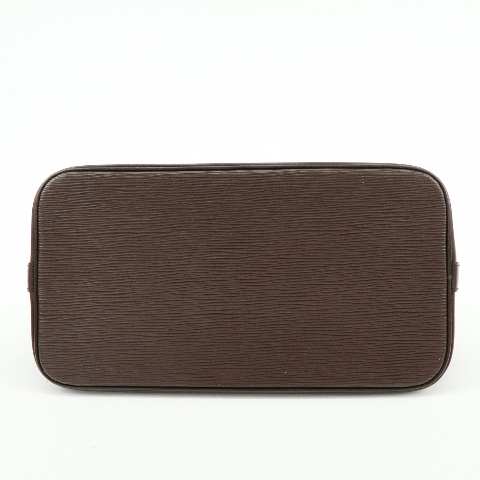 Louis Vuitton Epi Leather Alma Hand Bag Mocha Brown M5214D