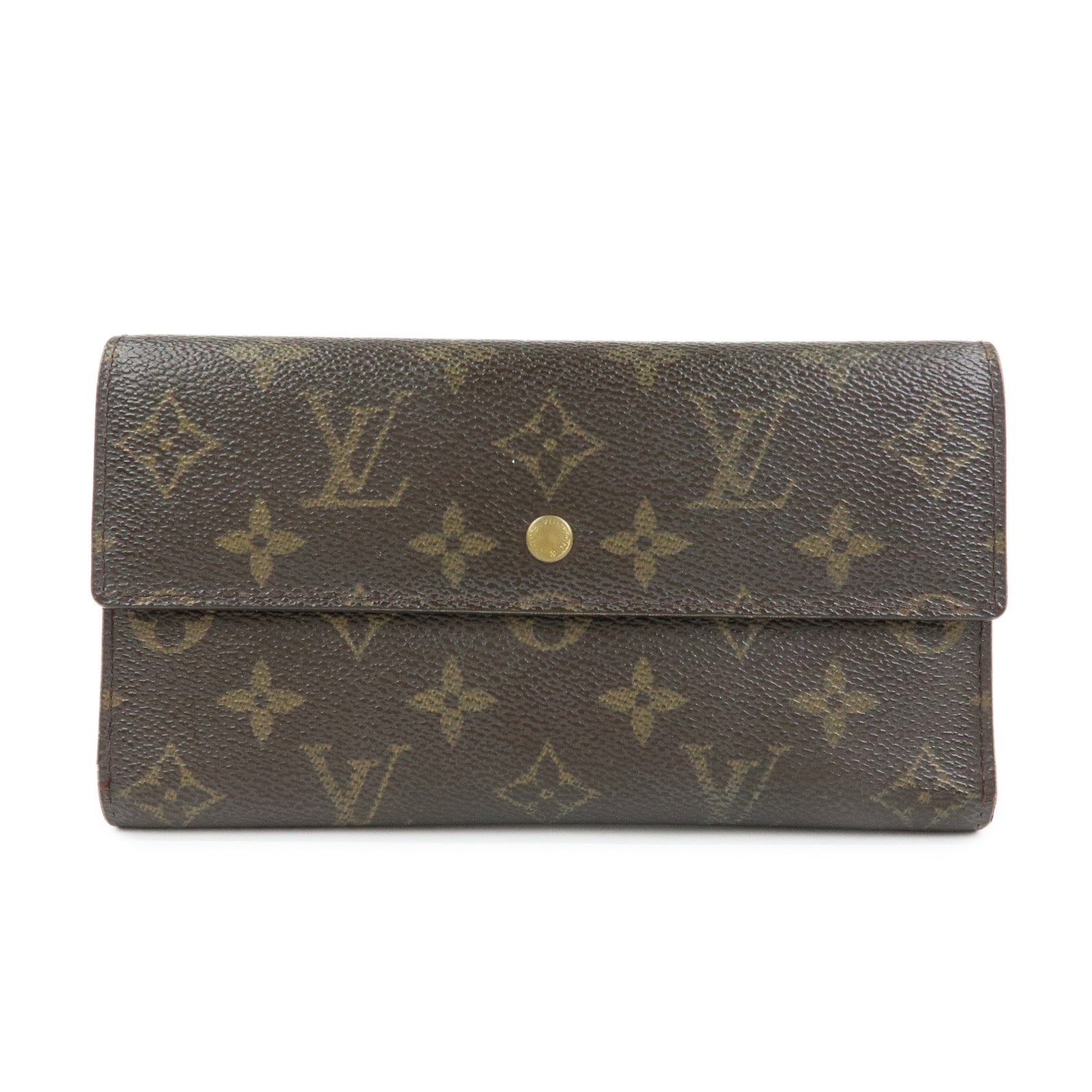 Louis Vuitton Monogram Portefeuille International Wallet M61217