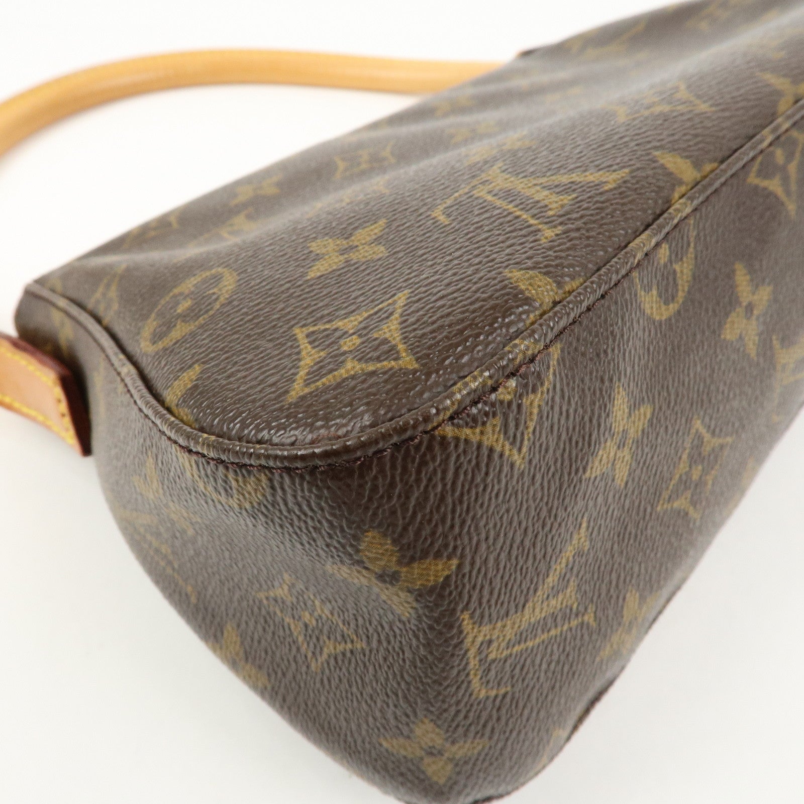 Louis Vuitton Monogram Mini Looping Shoulder Bag Brown M51147