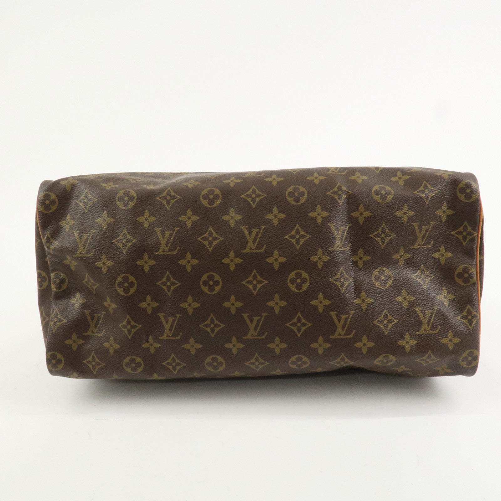 Louis Vuitton Monogram Speedy 40 Hand Bag Boston Bag Brown M41522