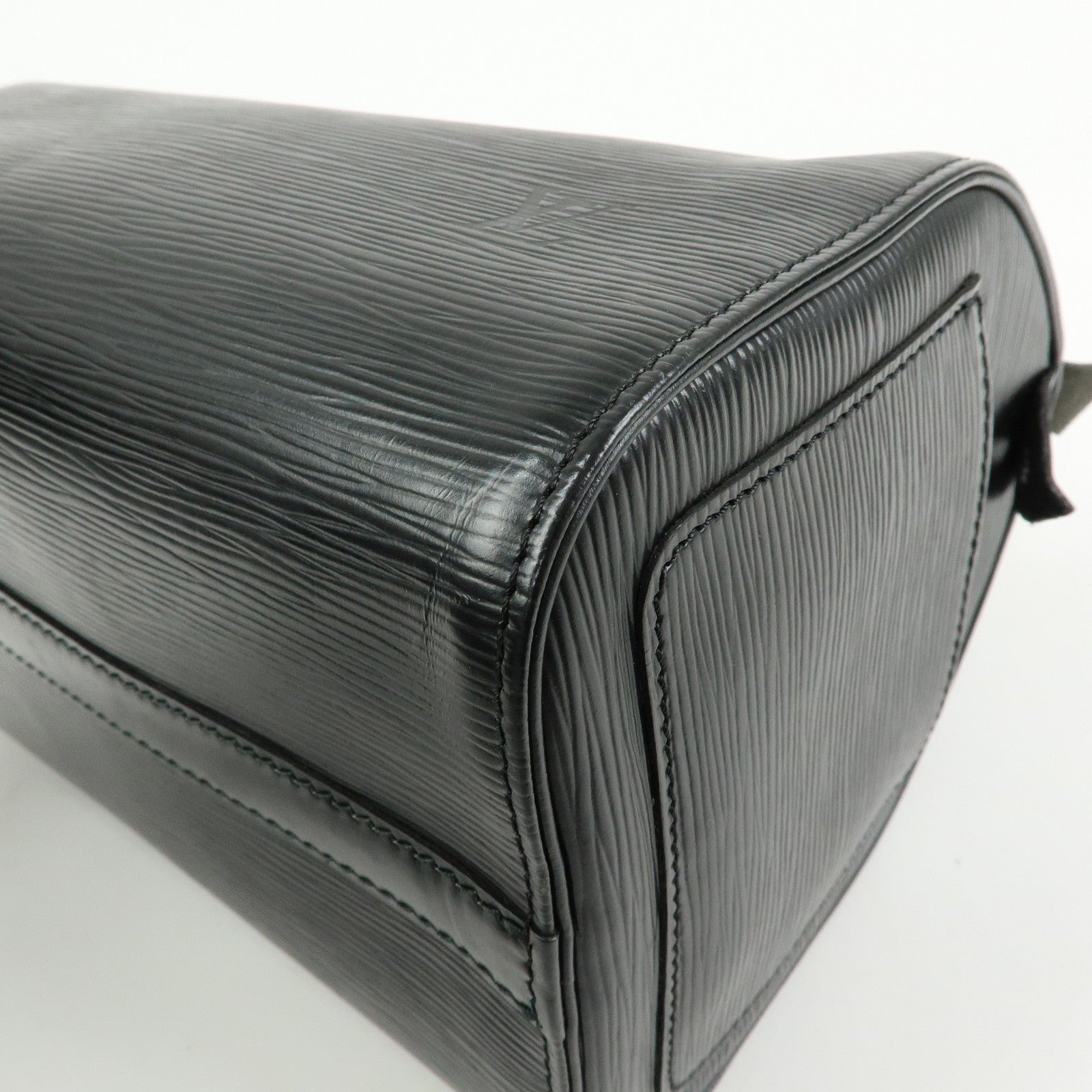 Louis Vuitton Epi Speedy 25 Boston Bag Hand Bag Noir Black M43012