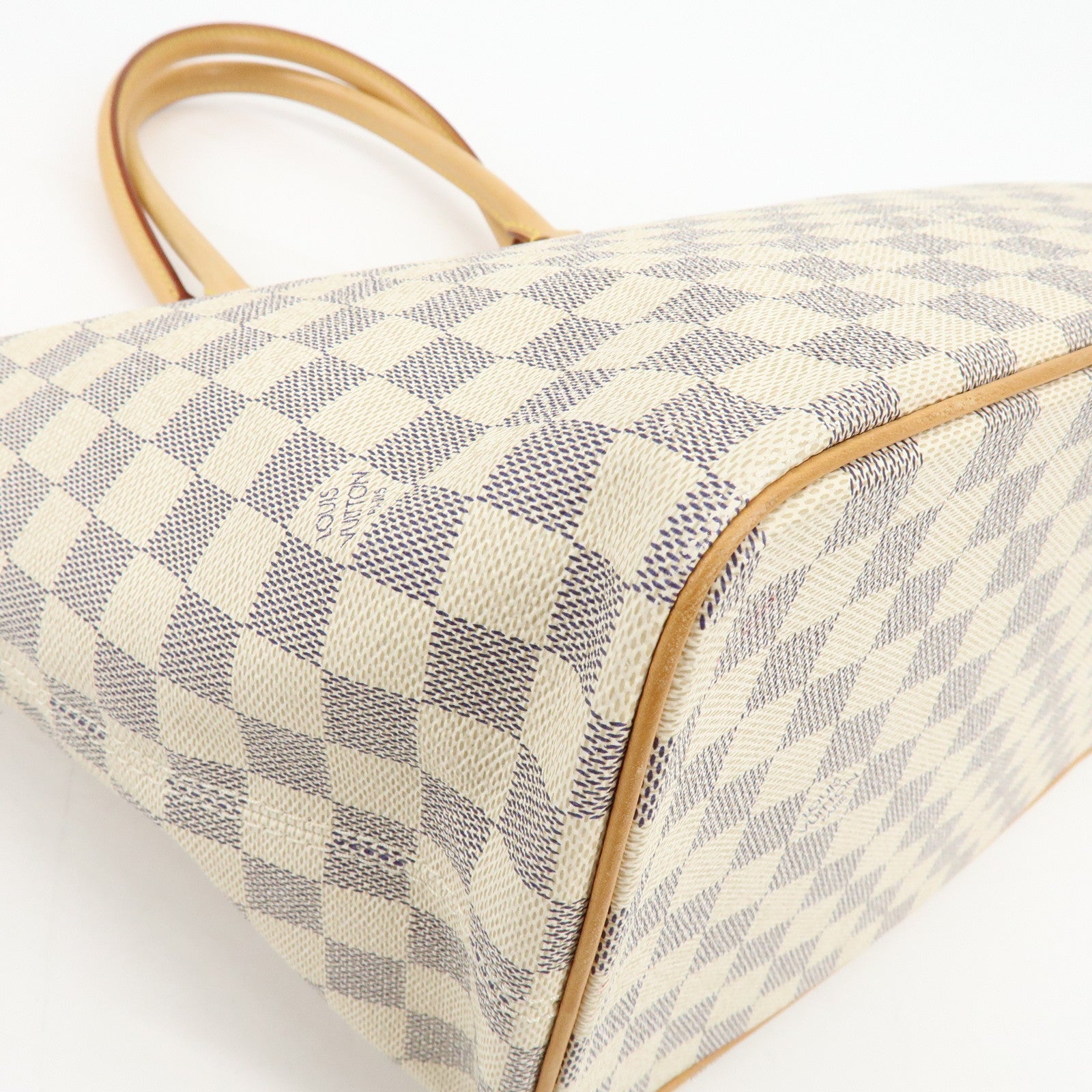 Louis Vuitton Damier Azur Sarria MM Tote Bag Hand Bag N51185