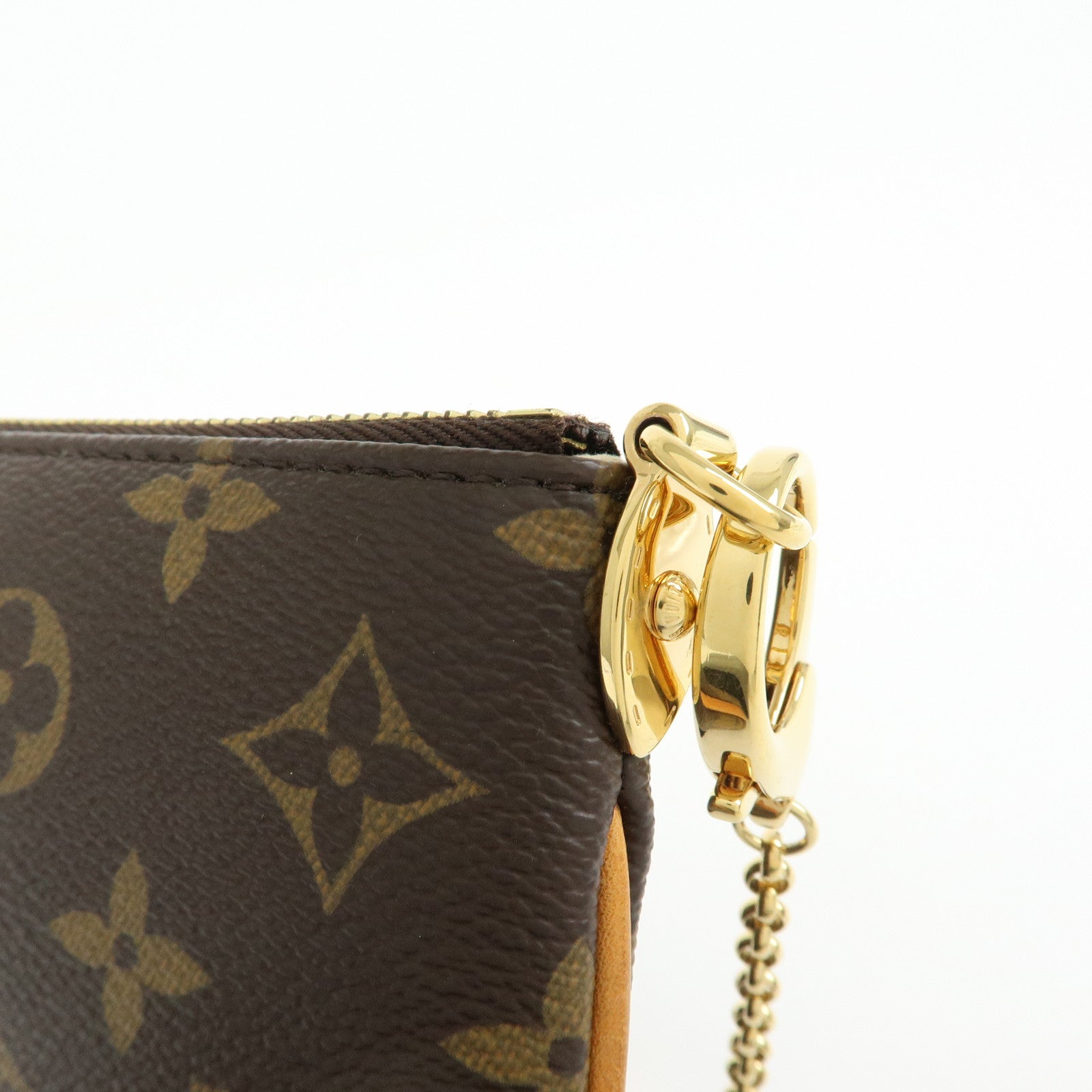 Louis Vuitton Monogram Pochette Milla MM Chain Hand Bag M60094