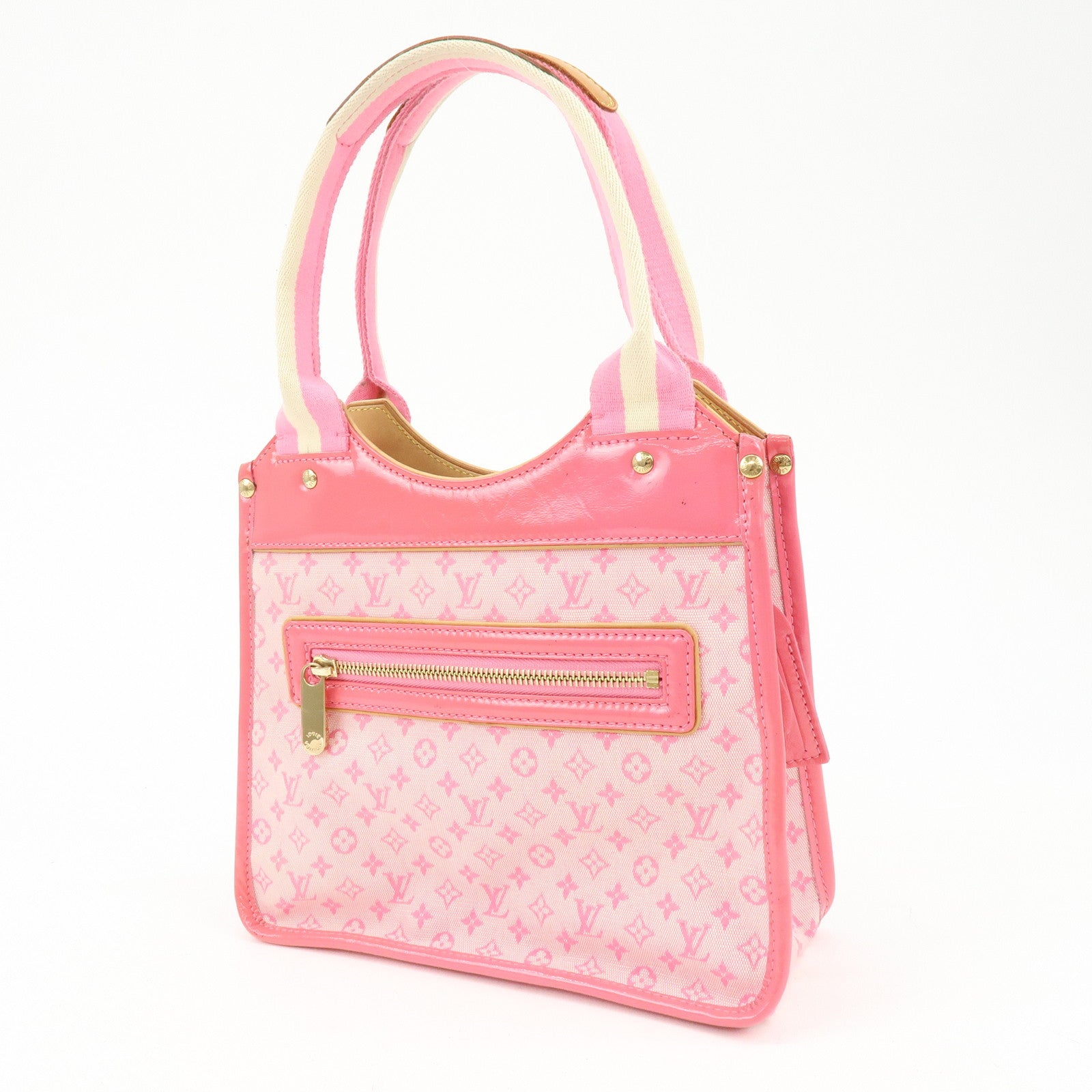 Louis Vuitton Monogram Mini Sac Catherine Hand Bag Pink M92930