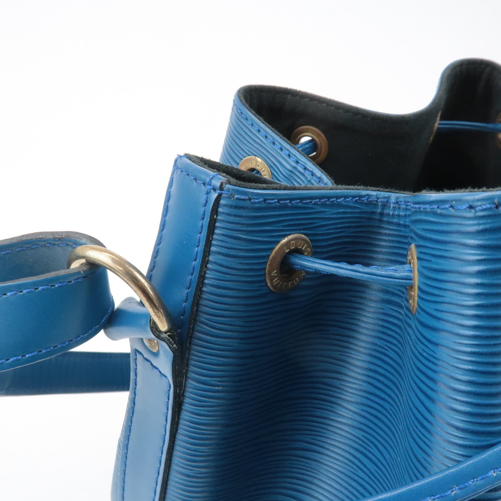 Louis Vuitton Epi Petit Noe Shoulder Bag Toledo Blue M44105