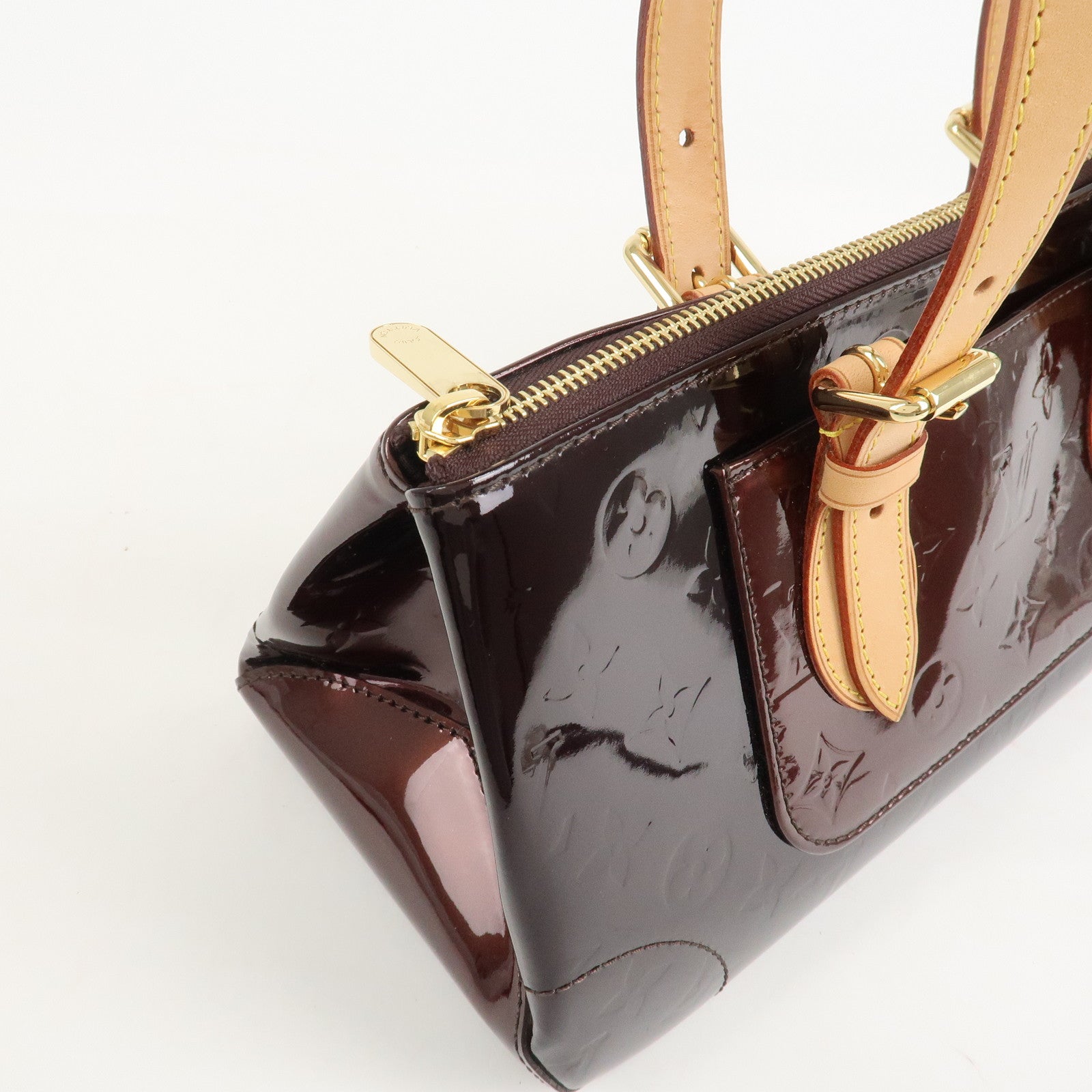 Louis Vuitton Monogram Vernis Rosewood Avenue Hand Bag M93510