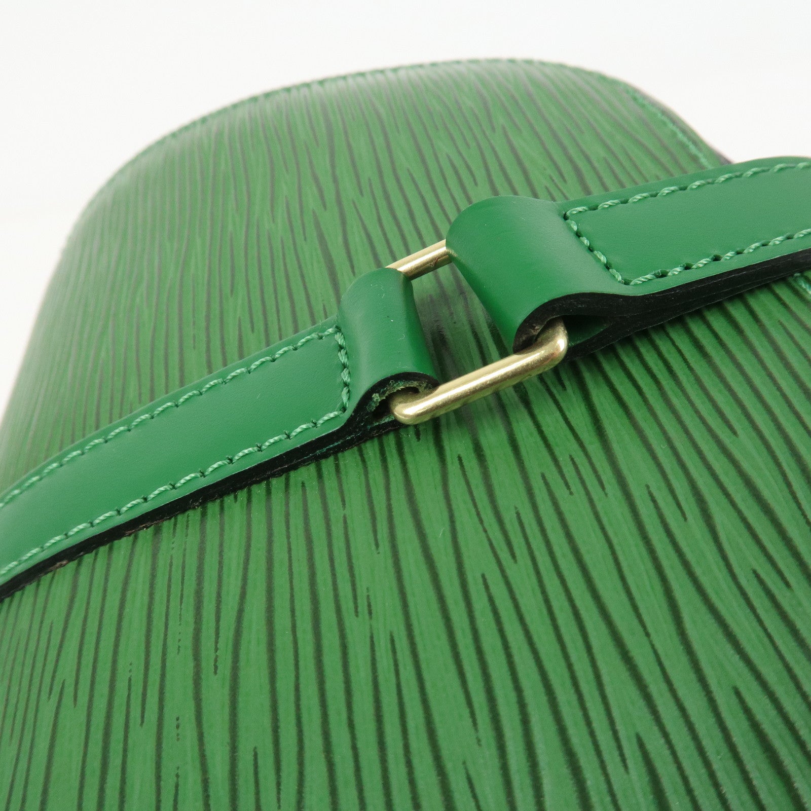 Louis Vuitton Epi Soufflot Hand Bag Borneo Green M52224