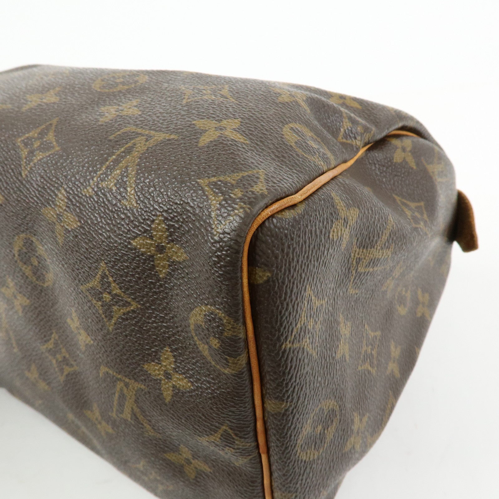 Louis Vuitton Monogram Speedy 25 Boston Bag Hand Bag Brown M41528