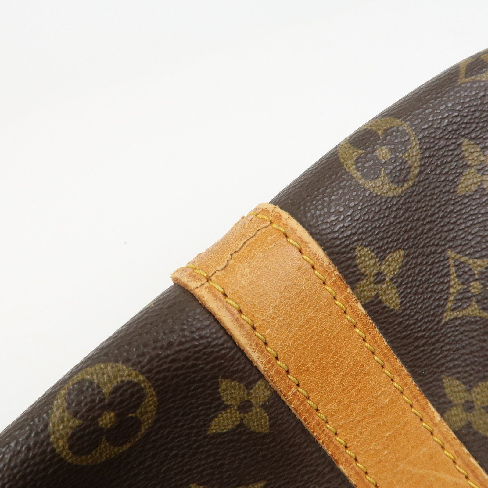 Louis Vuitton Monogram Keep All 50 Bandouliere Boston Bag M41416