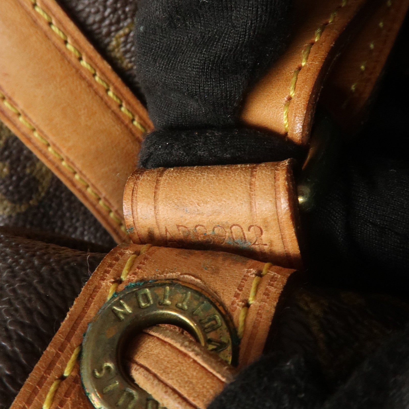 Louis Vuitton Monogram Petit Noe Shoulder Bag Brown M42226