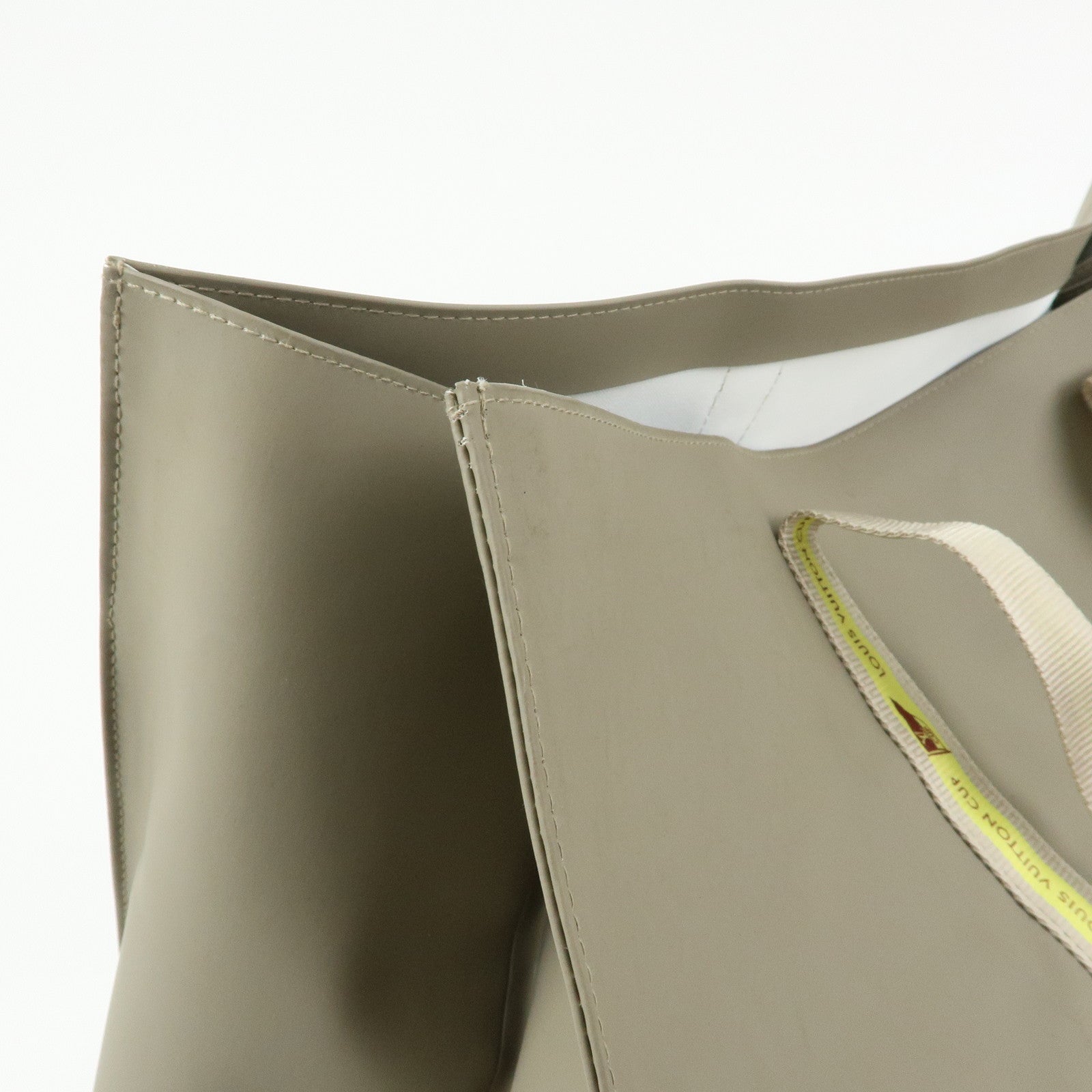 Louis Vuitton LV Cup 2003 Limited Nylon Canvas Tote Bag Gray D60181
