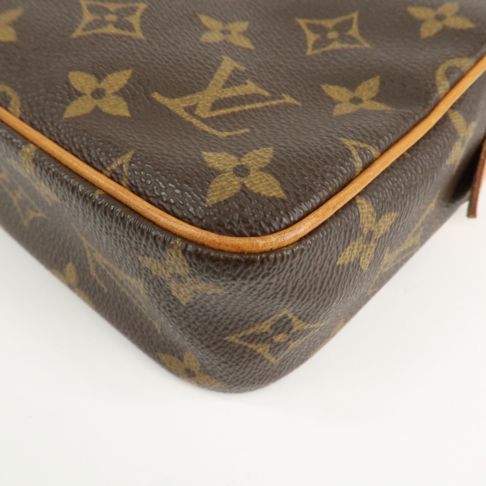 Louis Vuitton Monogram Compiegne 28 Pouch Clutch Bag Brown M51845