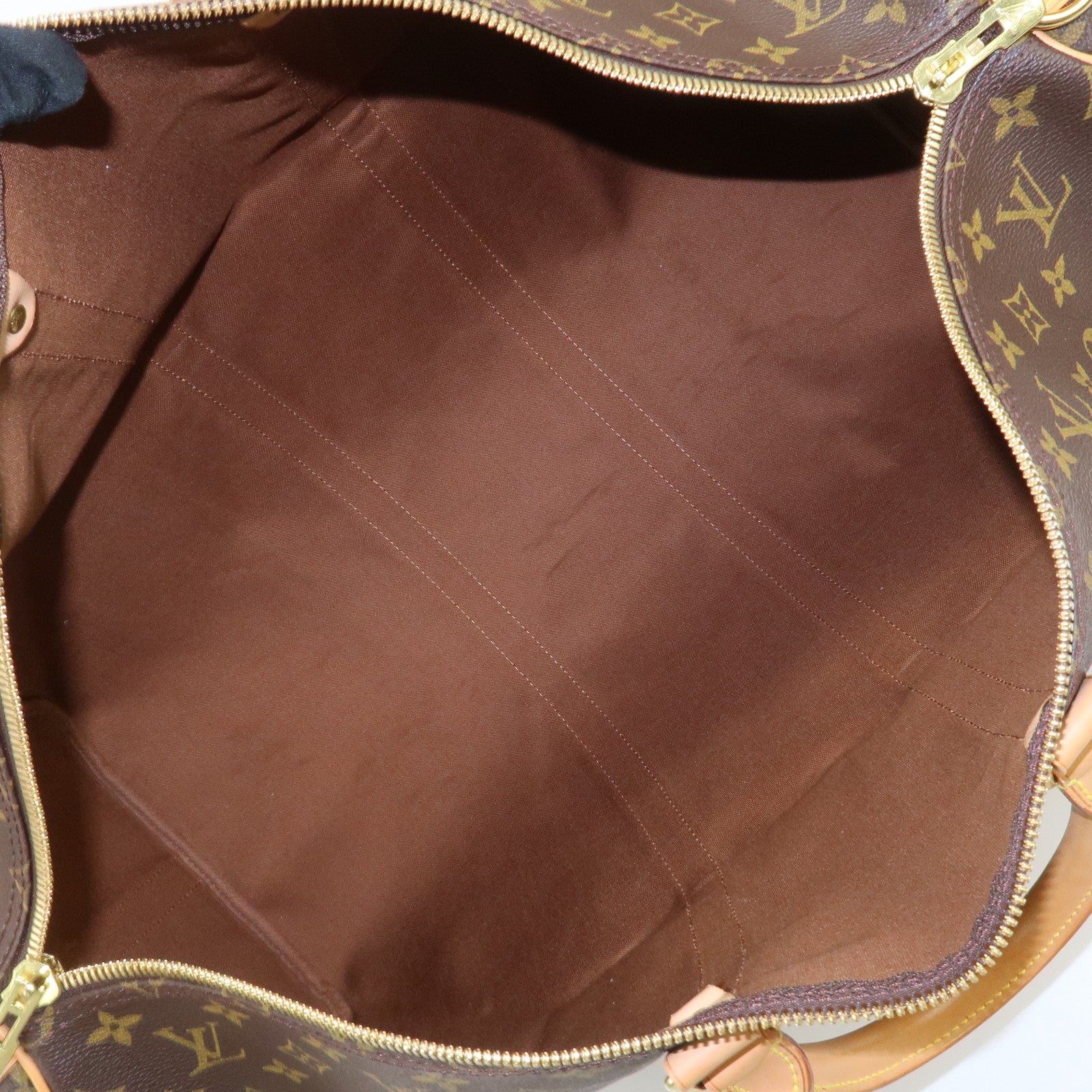 Louis Vuitton Monogram Keep All Bandouliere 55 Boston Bag M41414