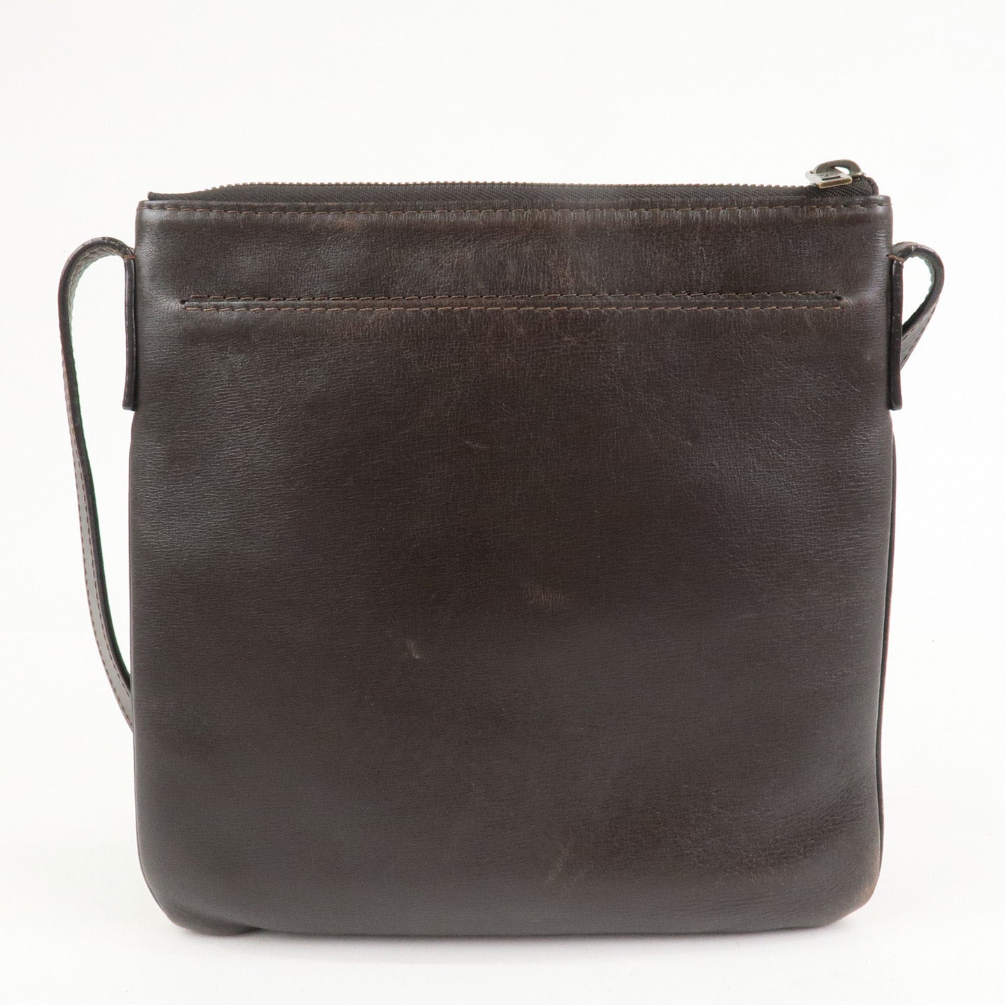 Louis Vuitton Utah Calf Pochette Shawnee Shoulder Bag Cafe M93452