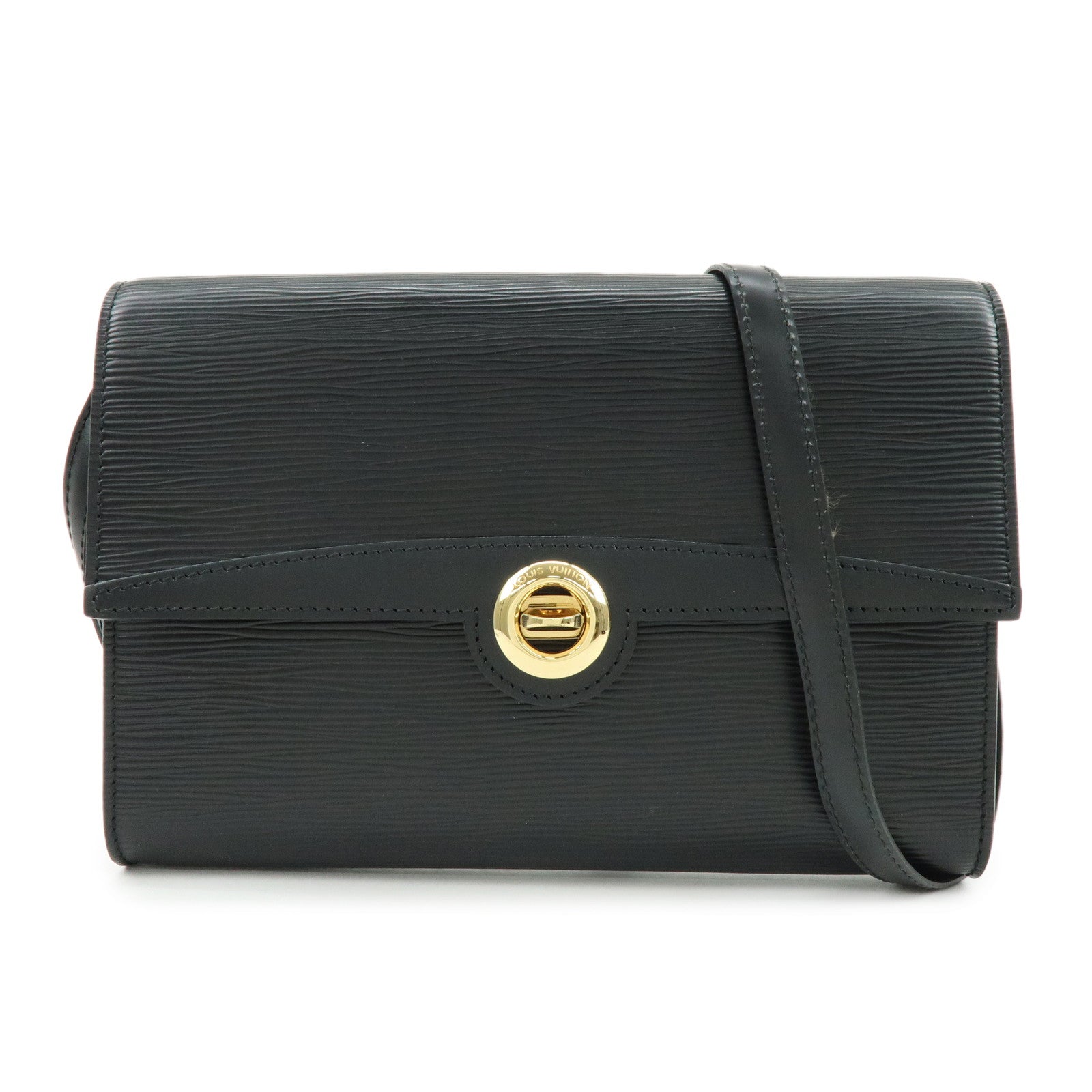 Louis Vuitton Epi Arche 2Way Shoulder Bag Clutch Bag Noir M52572