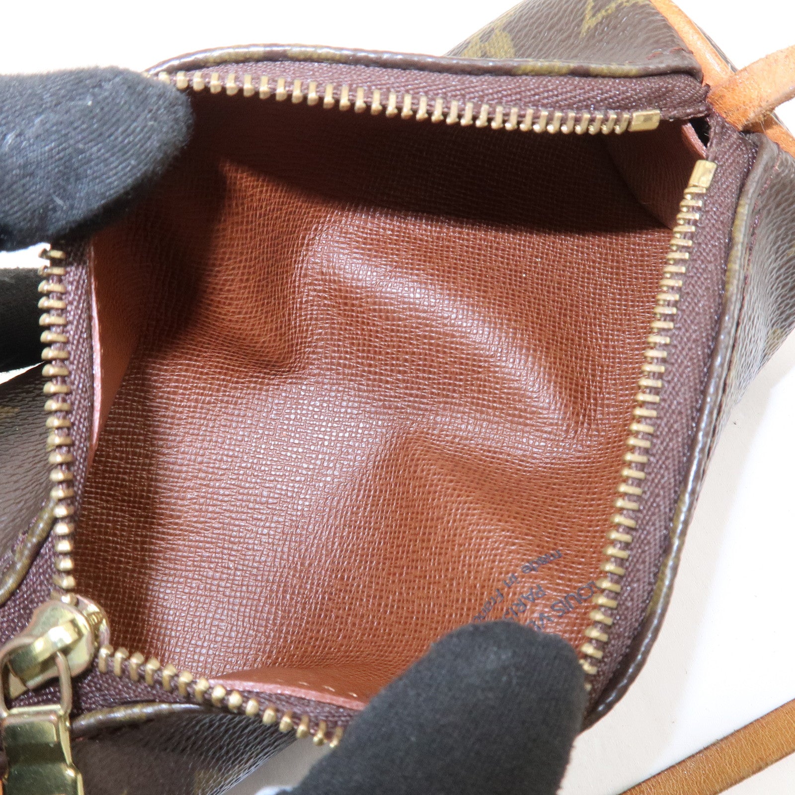 Louis Vuitton Monogram Canvas Mini Pouch for Papillon Bag Brown