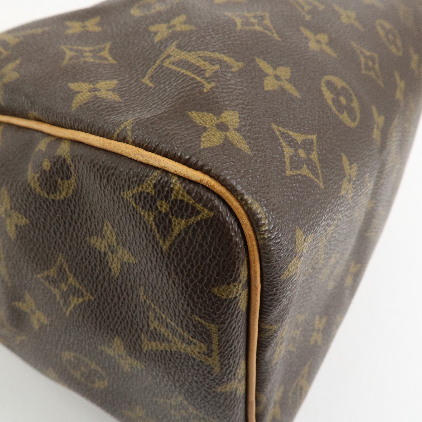 Louis Vuitton Monogram Speedy 30 Boston Bag Hand Bag Brown M41526