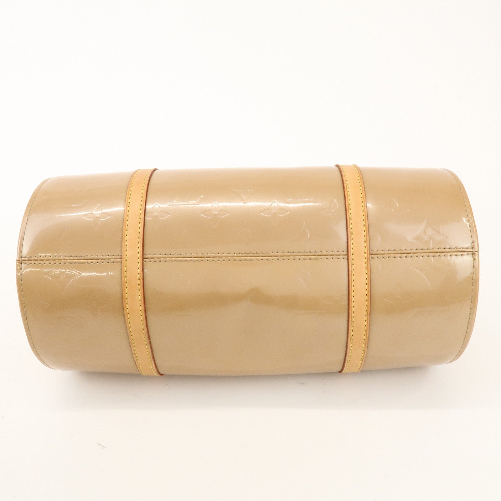 Louis Vuitton Monogram Vernis Bedford Hand Bag Noisette M91329