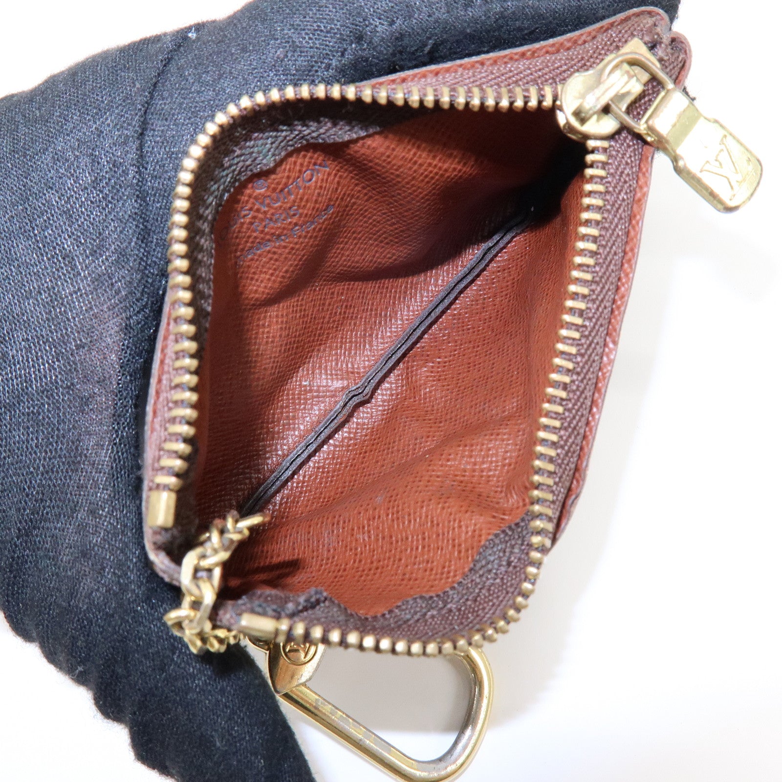 Louis Vuitton Monogram Set of 2 Pochette Cles Coin Cases M62650