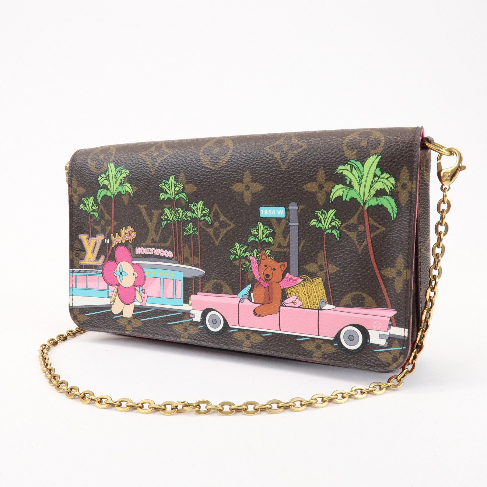 Louis Vuitton Monogram Vivienne X'mas Pochette Felicie M80859