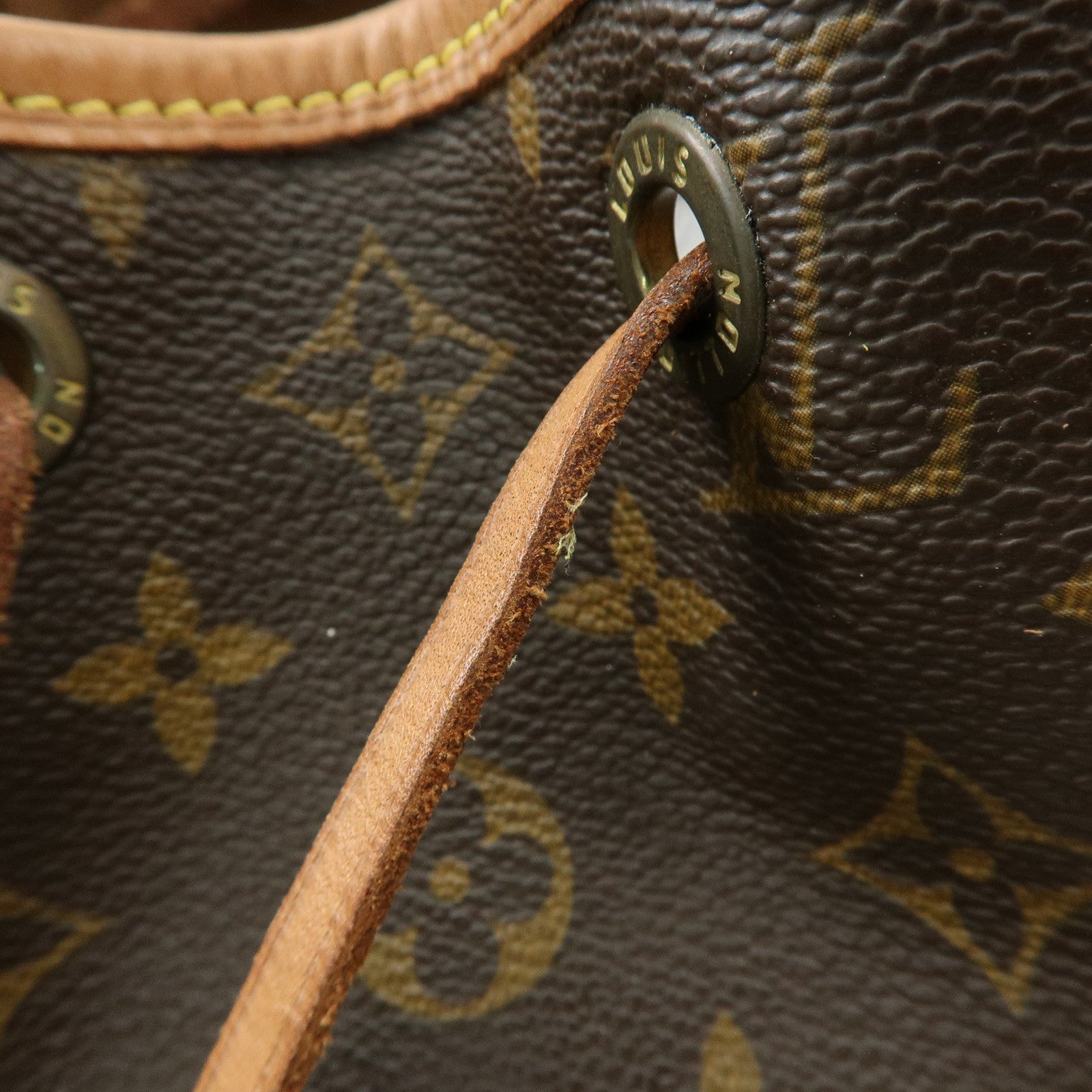 Louis Vuitton Monogram Montsouris MM Backpack Brown M51136