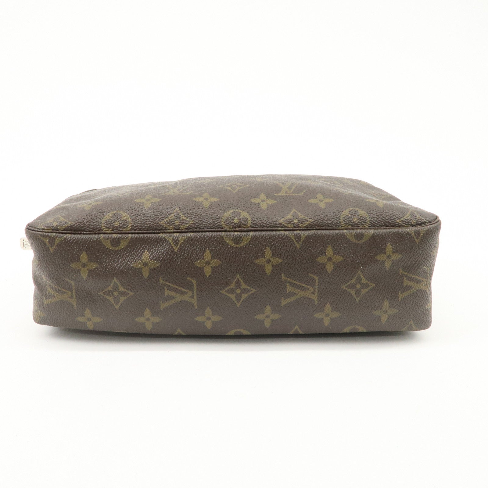 Louis Vuitton Monogram Trousse Toilette 28 Pouch Brown M47522 Used