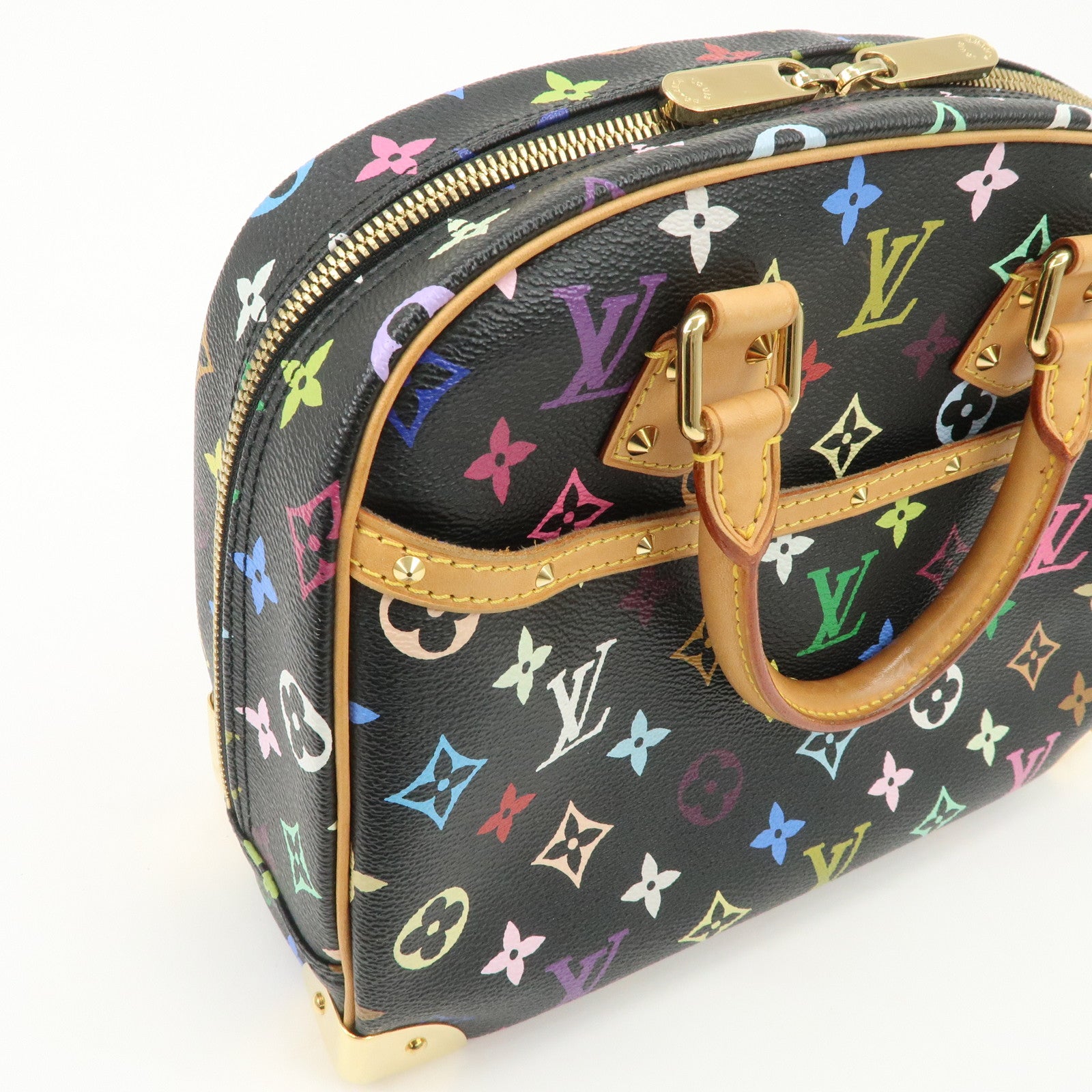 Louis Vuitton Monogram Multicolor Trouville Hand Bag M92662