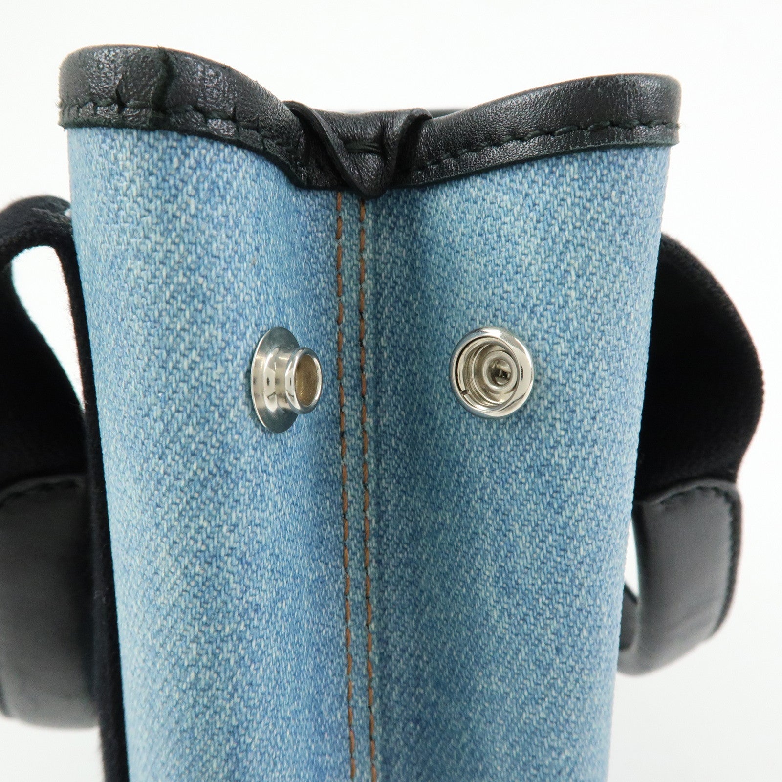 BALENCIAGA Navy Cabas XS 2WAY Bag 390346