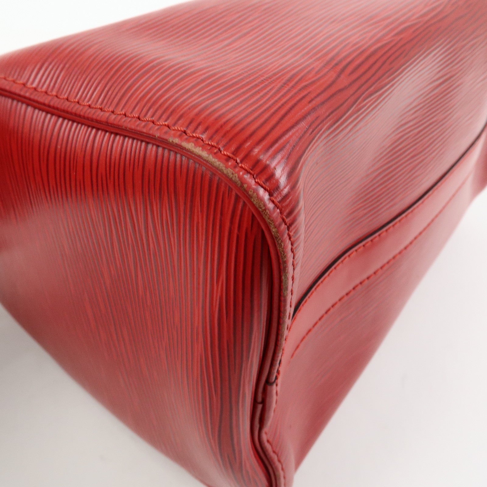 Louis Vuitton Epi Speedy 25 Boston Hand Bag Castilian Red M43017
