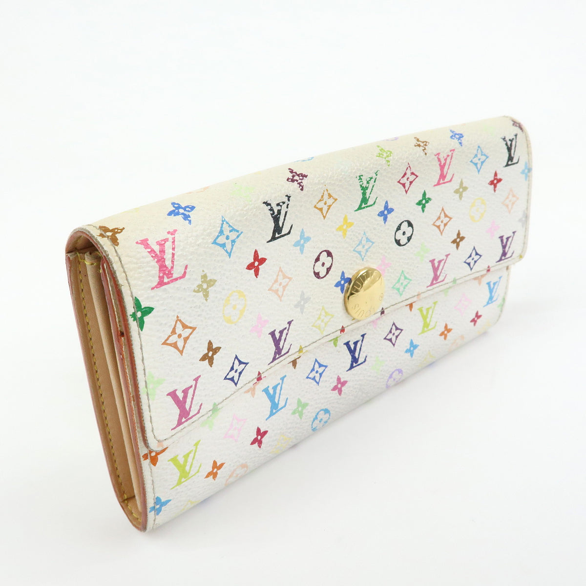 Louis Vuitton Monogram Multicolor Portefeuille Sarah Long Wallet