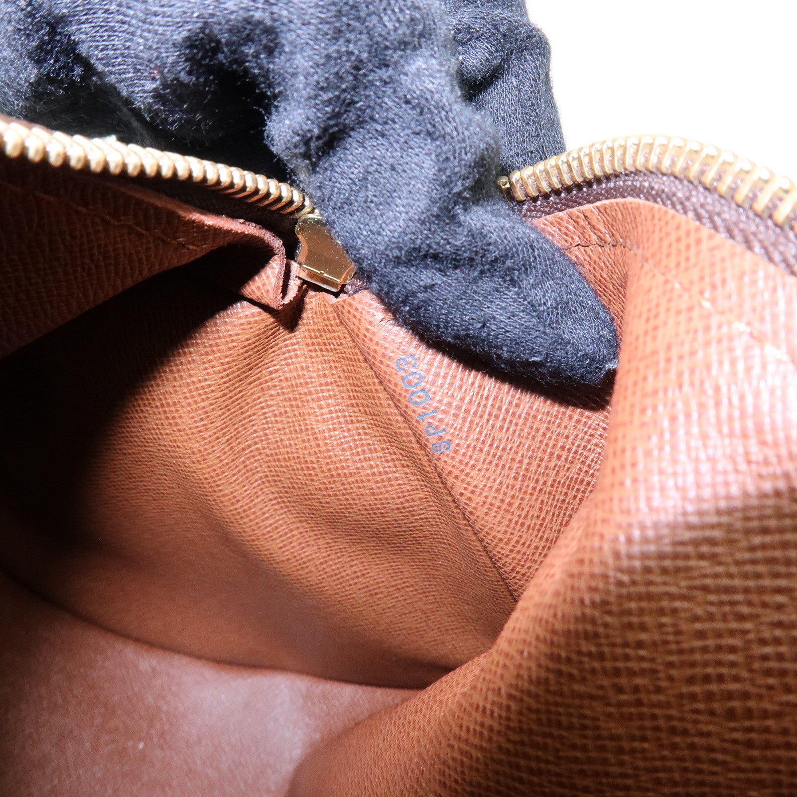 Louis Vuitton Monogram Papillon 30 Hand Bag Brown M51385