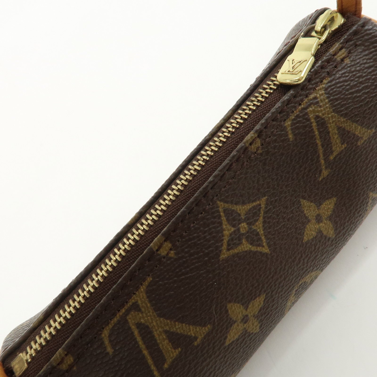 Louis Vuitton Monogram Mini Pouch for Papillon Bag New Style Brown