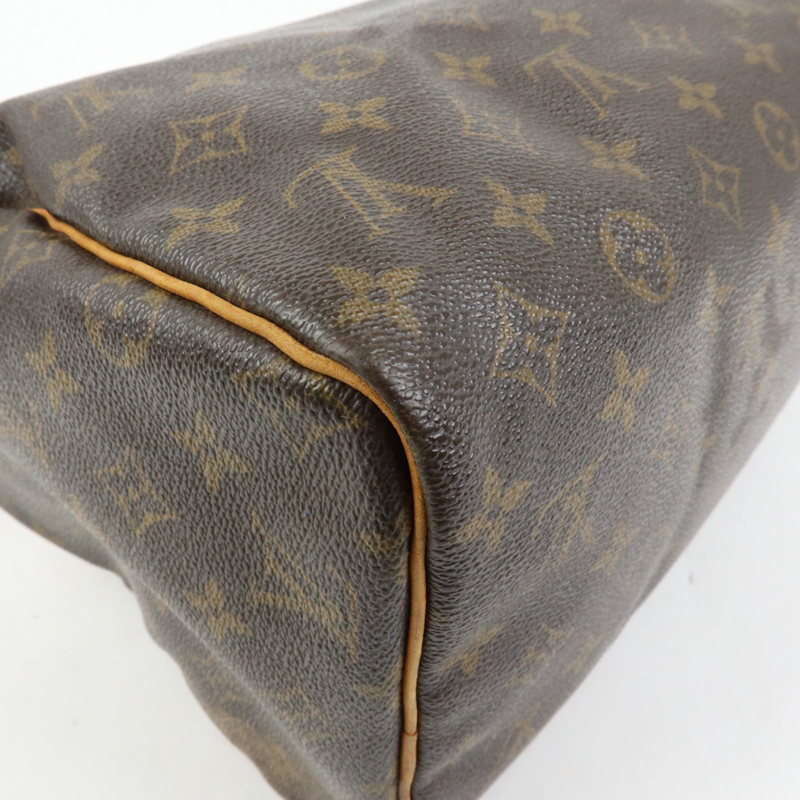 Louis Vuitton Monogram Speedy 30 Boston Bag Hand Bag Brown M41526