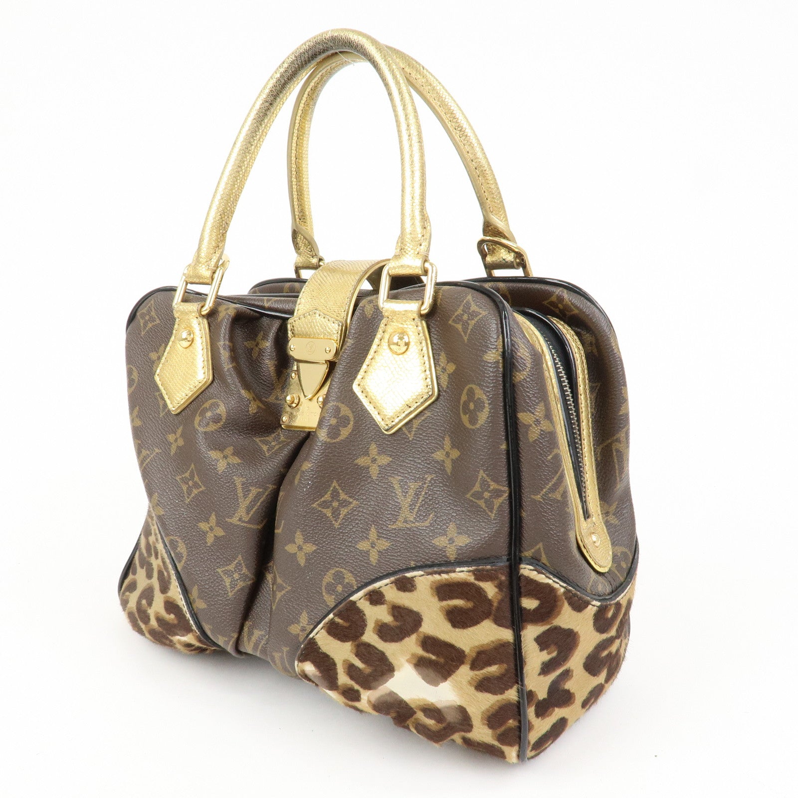 Louis Vuitton Adele Monogram Leopard Calf Leather 2 Way bag M95284