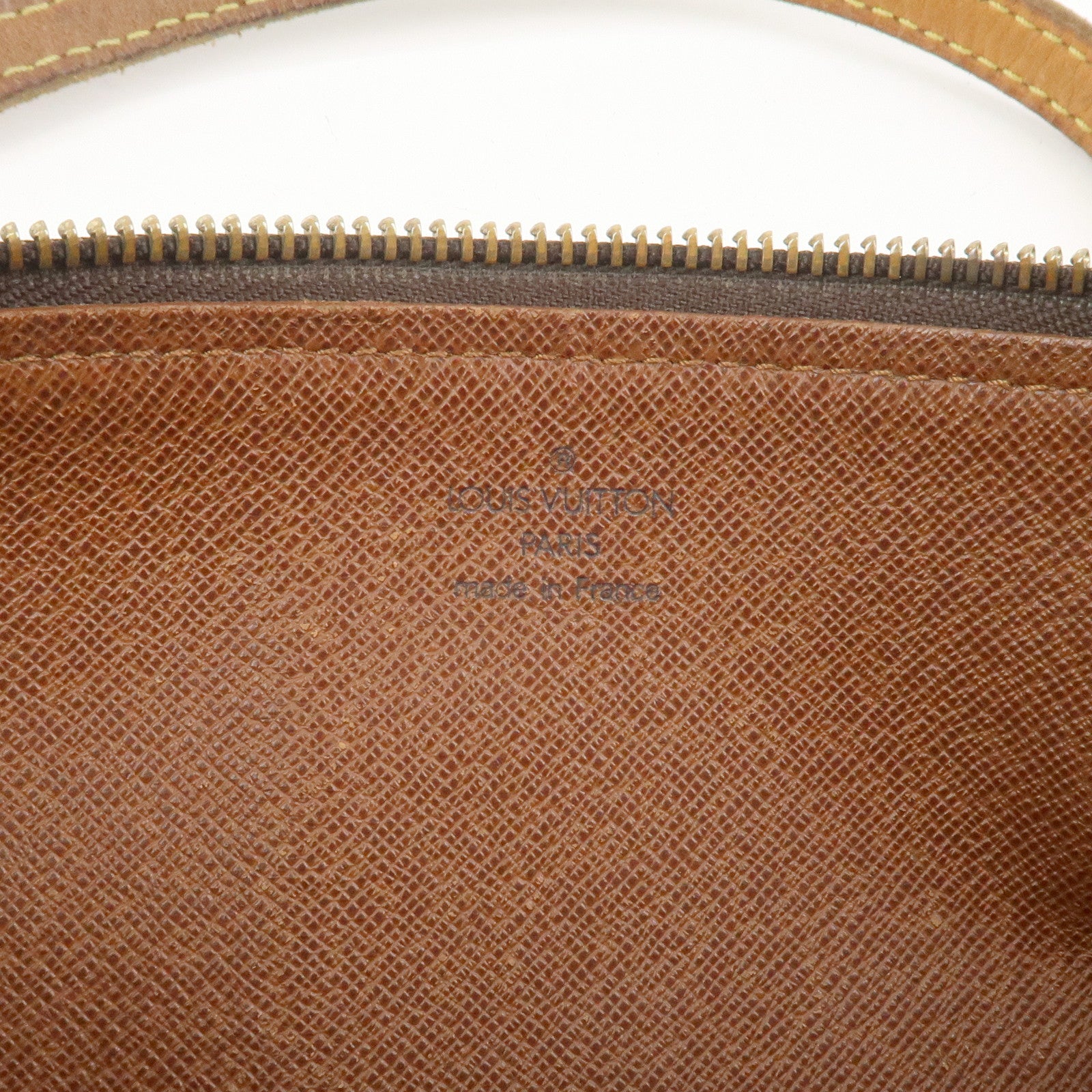 Louis Vuitton Monogram Papillon 30 Hand Bag Brown M51385