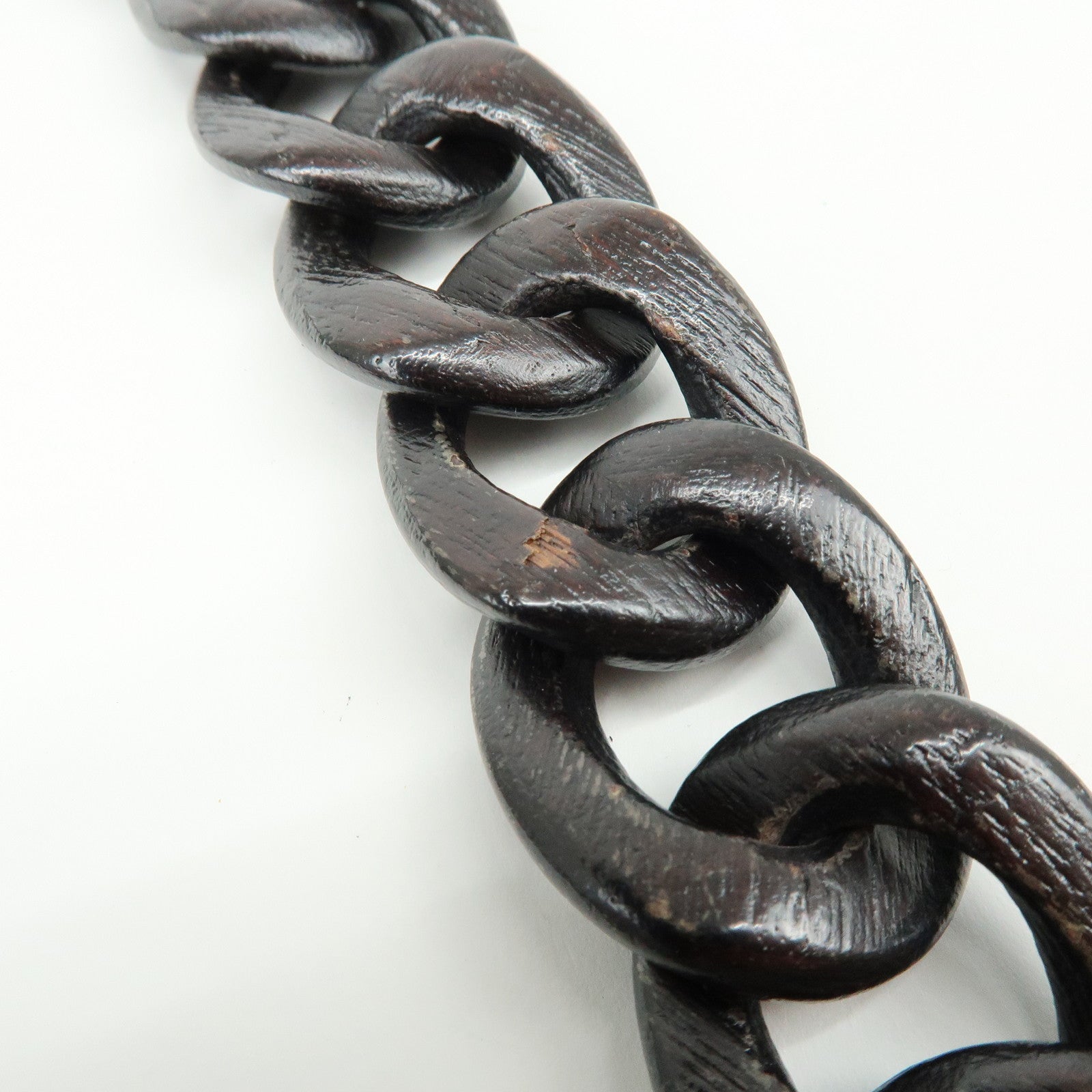 GUCCI Suede Wood Shoulder Bag Crossbody Bag Brown 002・1705