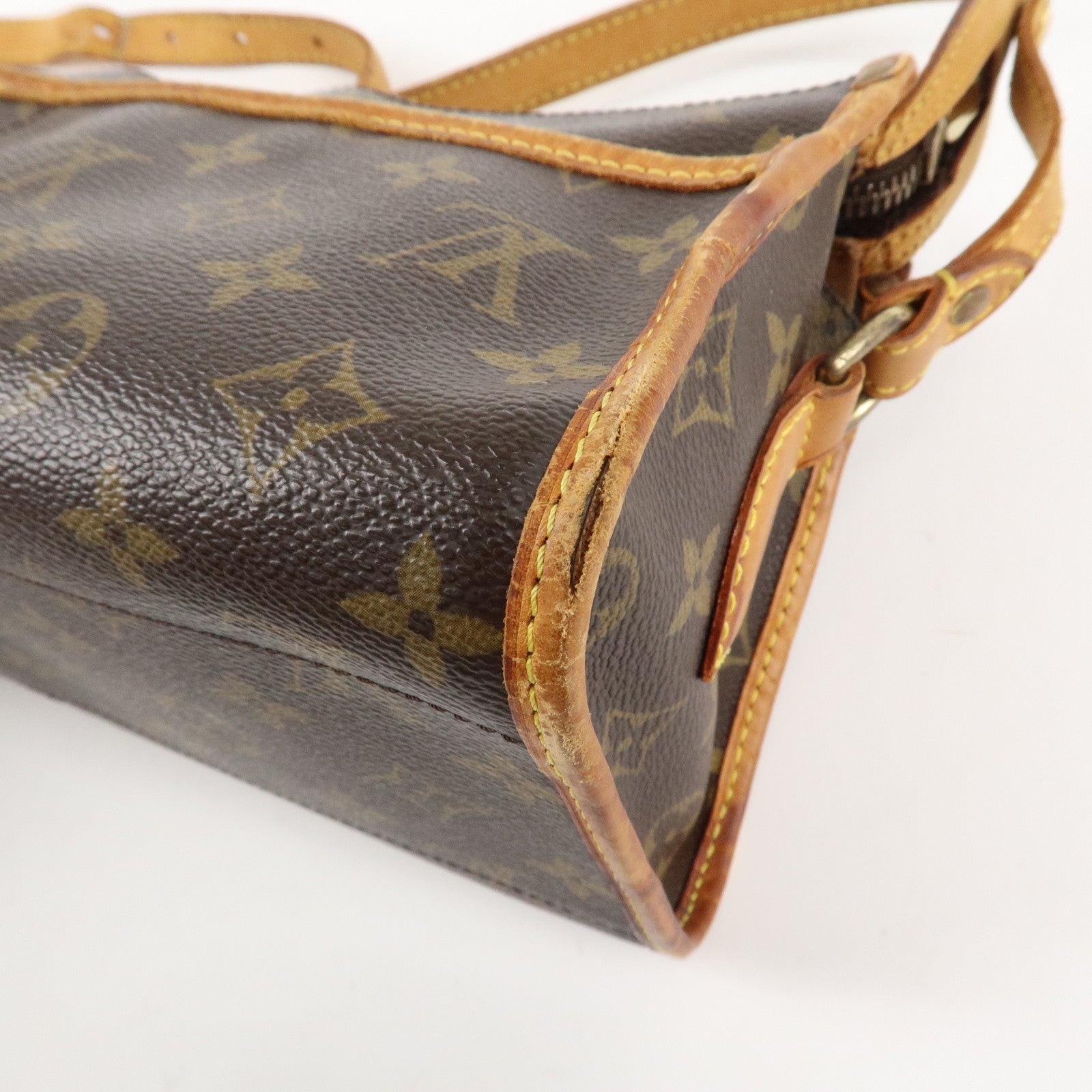 Louis Vuitton Monogram Popincourt Long Shoulder Bag Brown M40008 Used