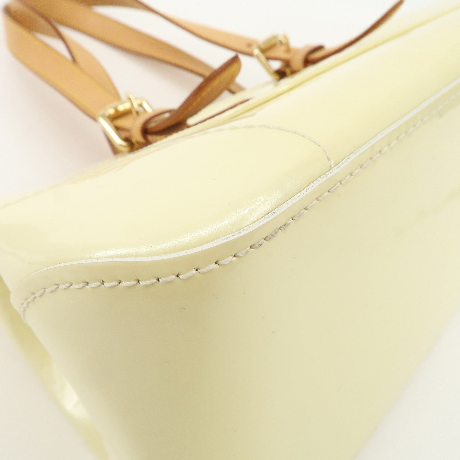 Louis Vuitton Monogram Vernis Rosewood Avenue Hand Bag Perle M93508 Used