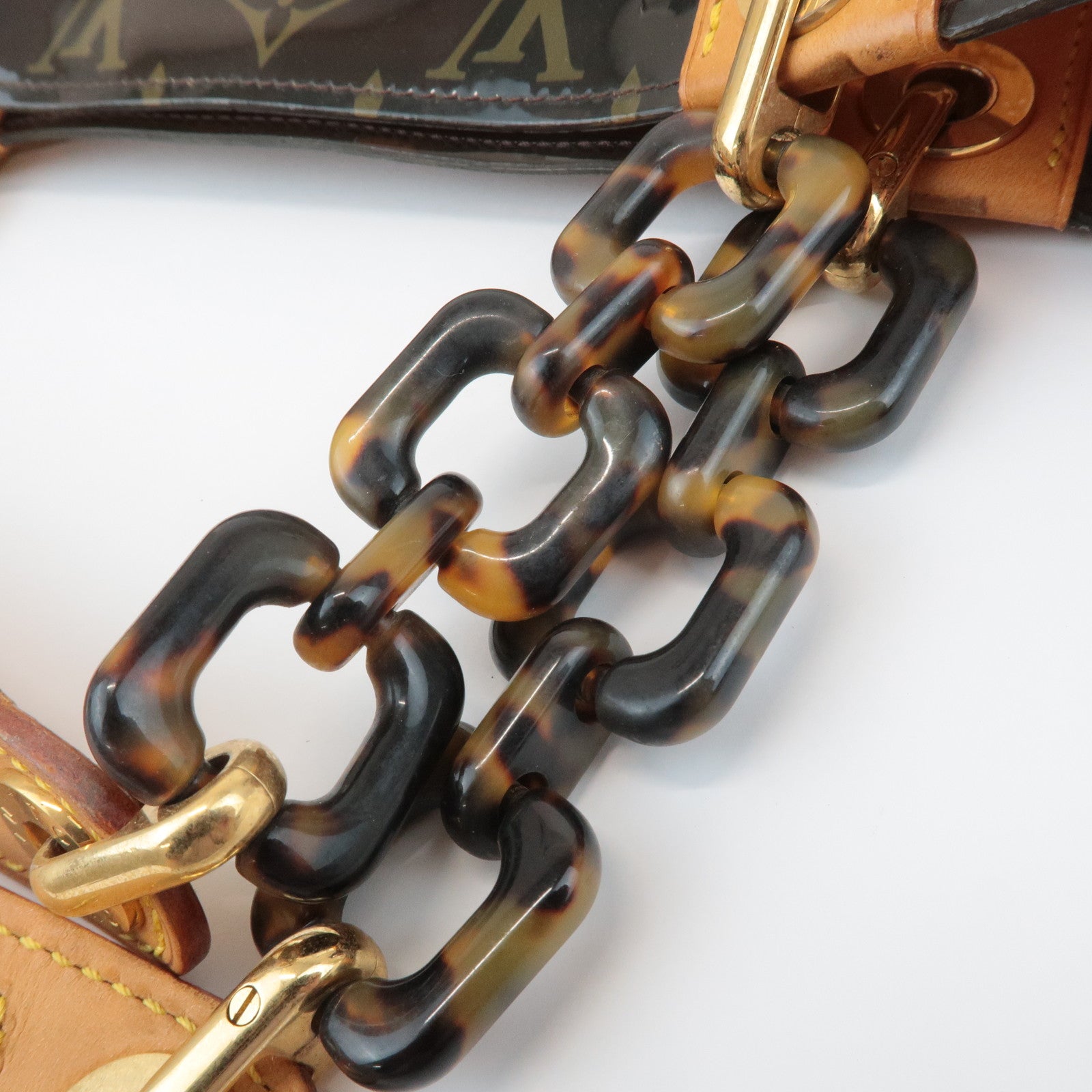 Louis Vuitton Monogram Vinyl Cabas Ambre MM Tote Bag M92501 Used