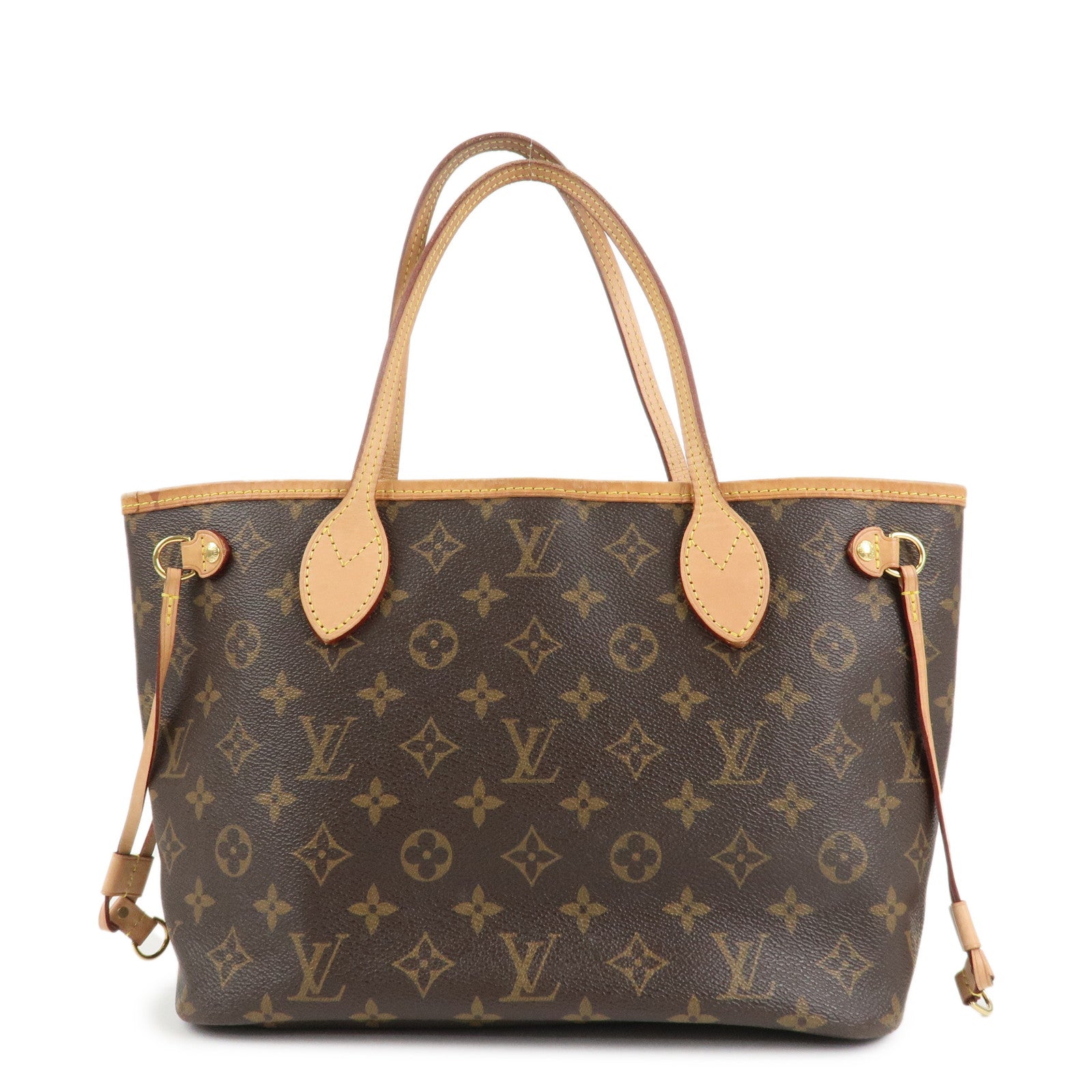 Louis Vuitton Monogram Neverfull PM Tote Bag Brown M41245 Used